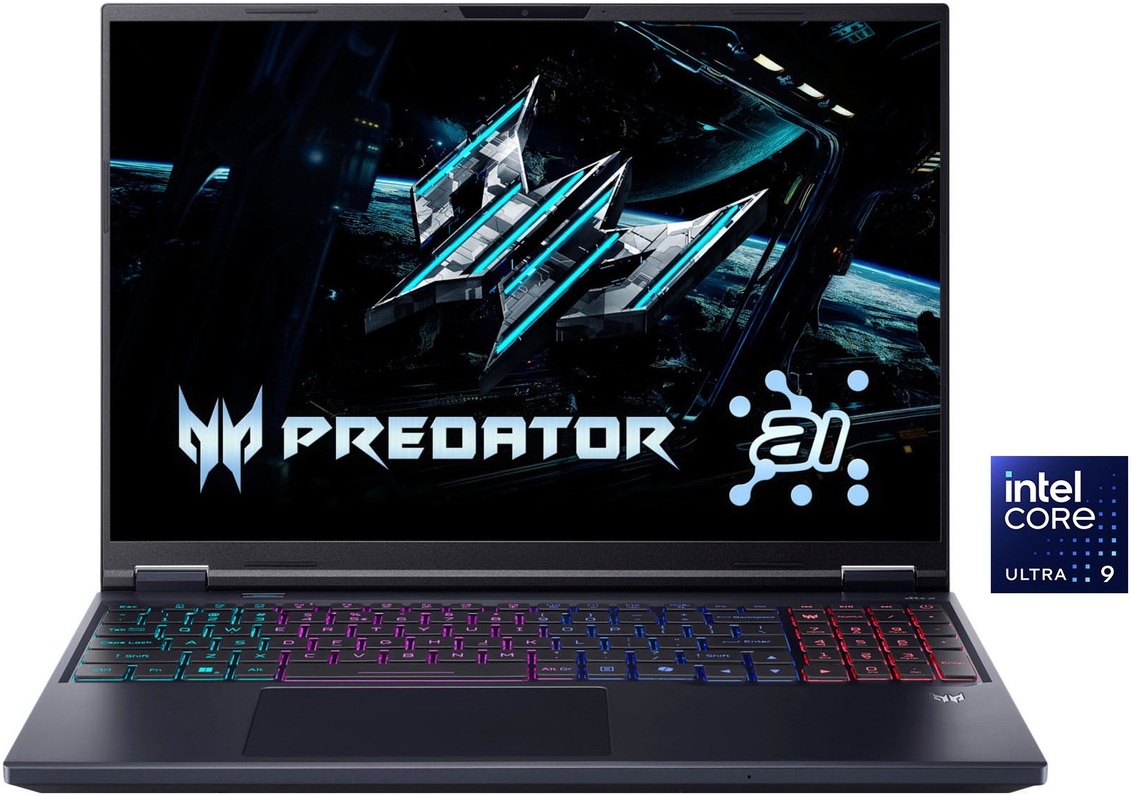 ACER Gaming-Notebook "PHN16-73-98Y6", 16 GB RAM 1.000 GB SSD, Core Ultra 9, Windows11Home64Bit, schwarz, Notebooks