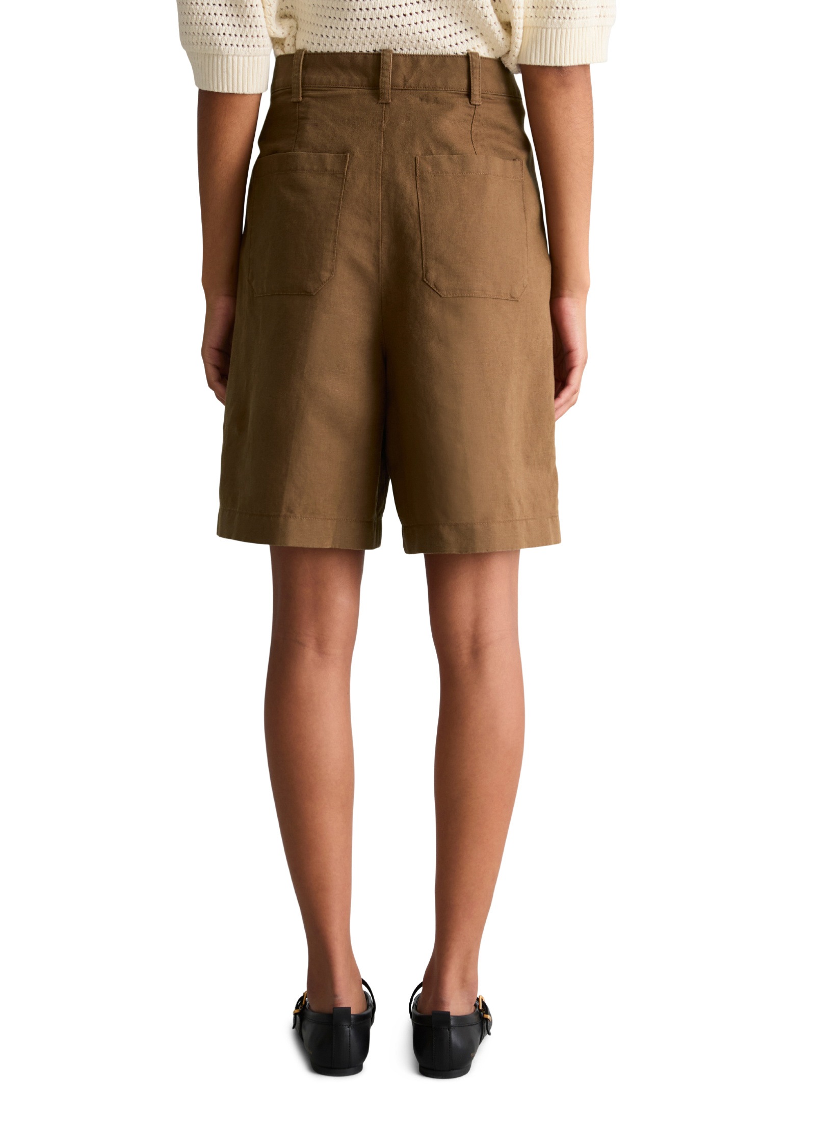 Marc O'Polo DENIM Shorts »aus Leinen-Baumwolle-Mix«