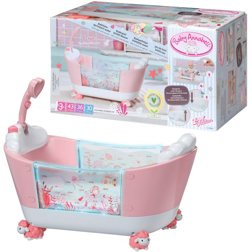 Baby Annabell Puppen Badewanne »Zauberwanne Badespiel«