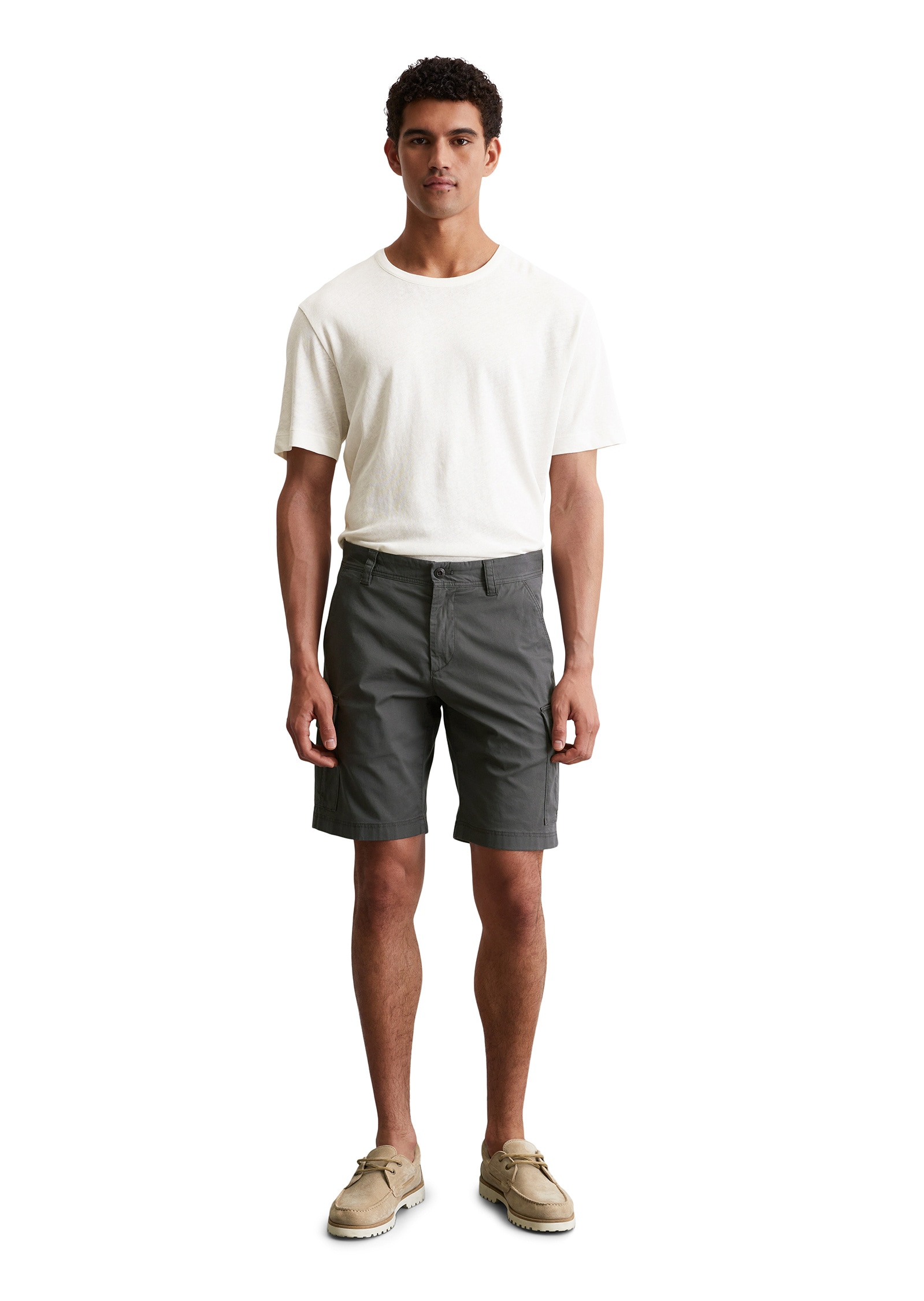 Marc O'Polo Shorts »aus leichtem Bio-Baumwoll-Twill«