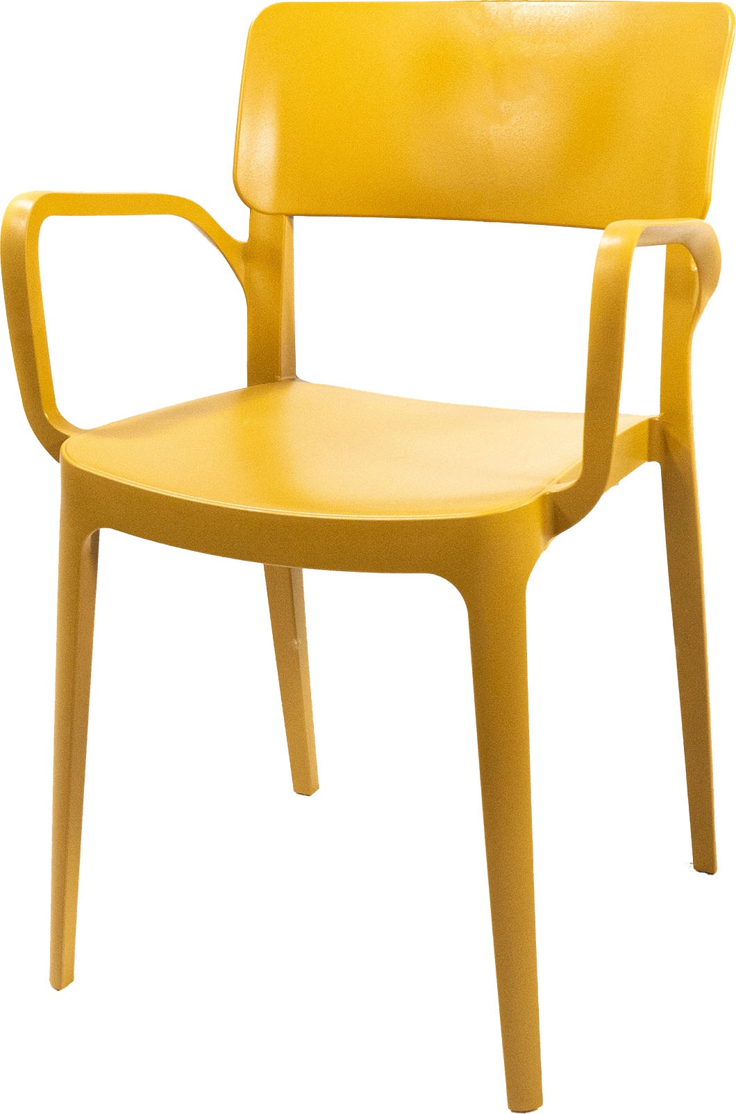 Essentials Gartenstuhl "Wing" () 1 Stk. senf, Stapelstuhl Kunststoff günstig online kaufen