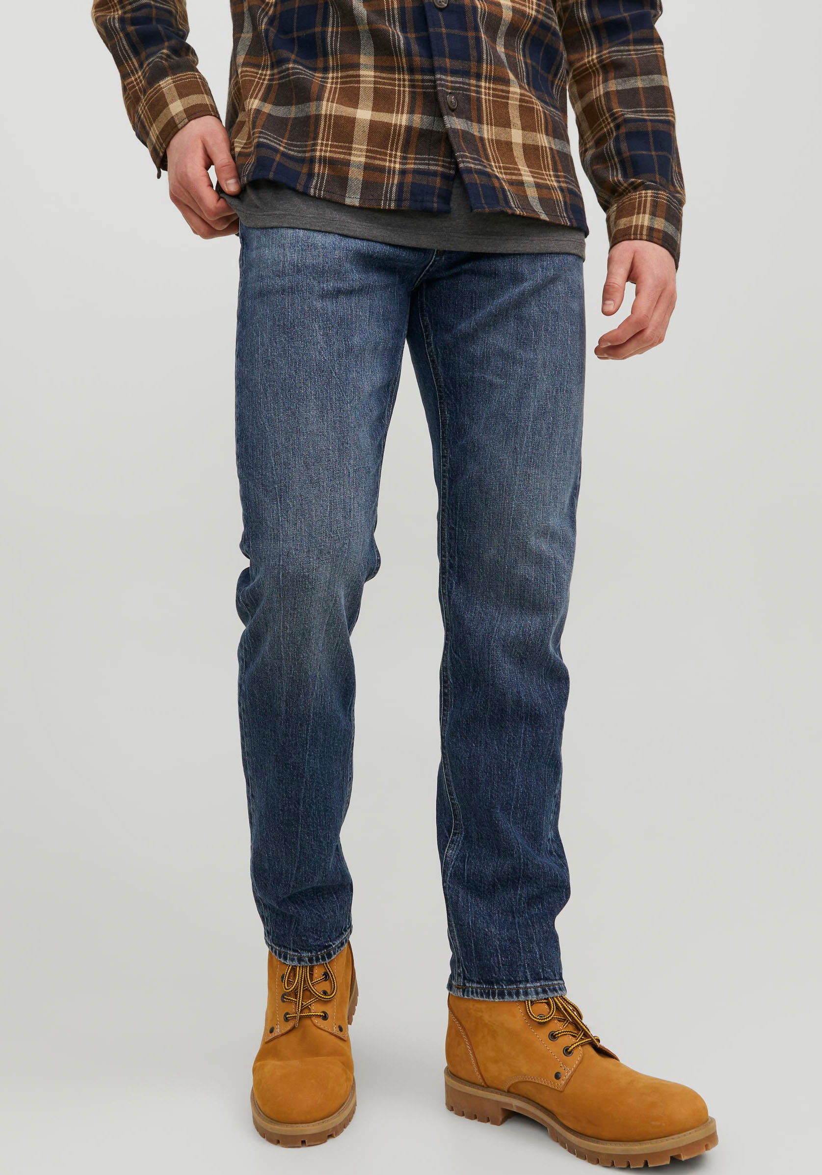 Jack & Jones Tapered-fit-Jeans "JJIMIKE JJORIGINAL CJ SN" günstig online kaufen