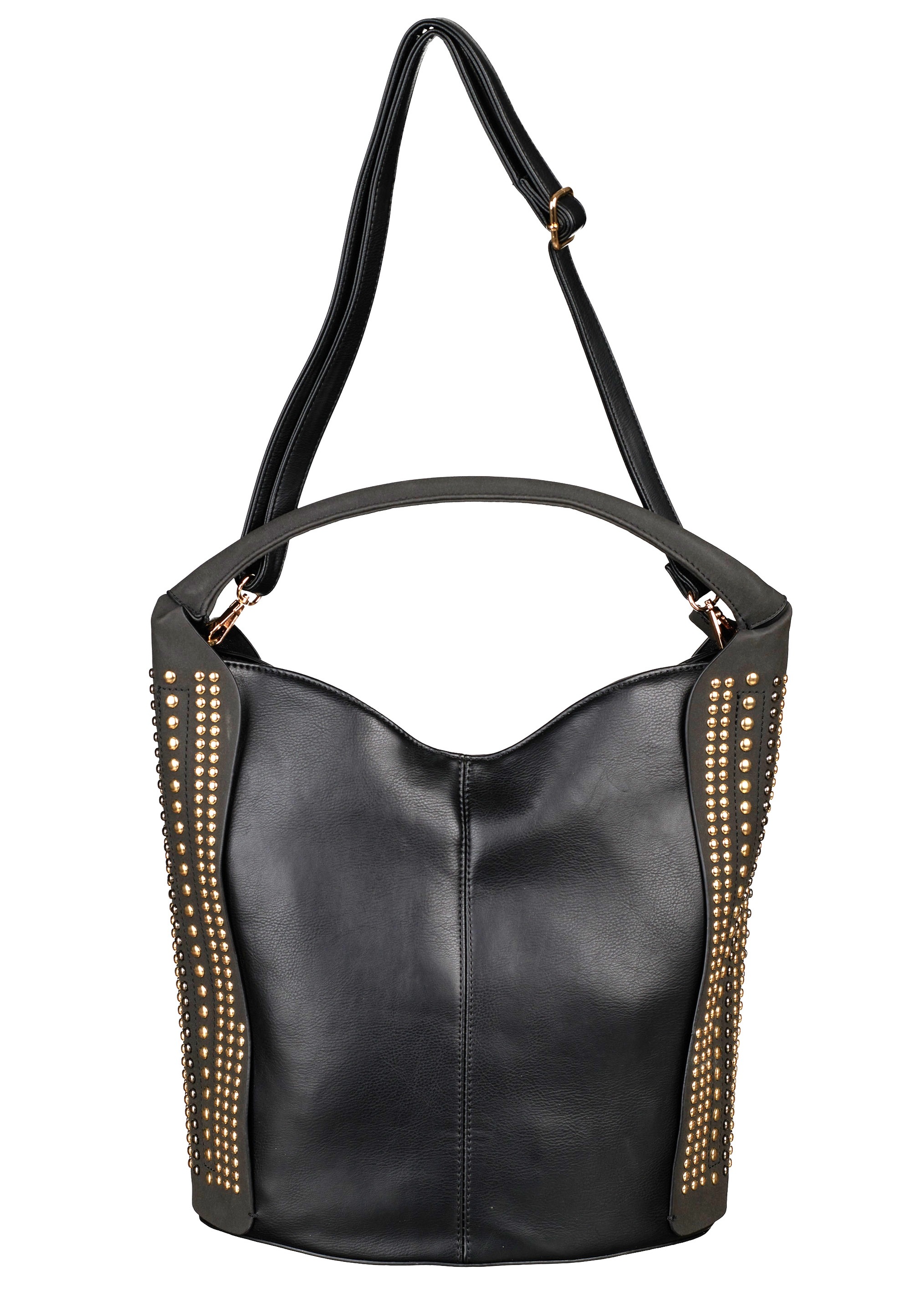 Harpa Henkeltasche "VIRGINIA" mit Multicolor-Nietenverzierung günstig online kaufen