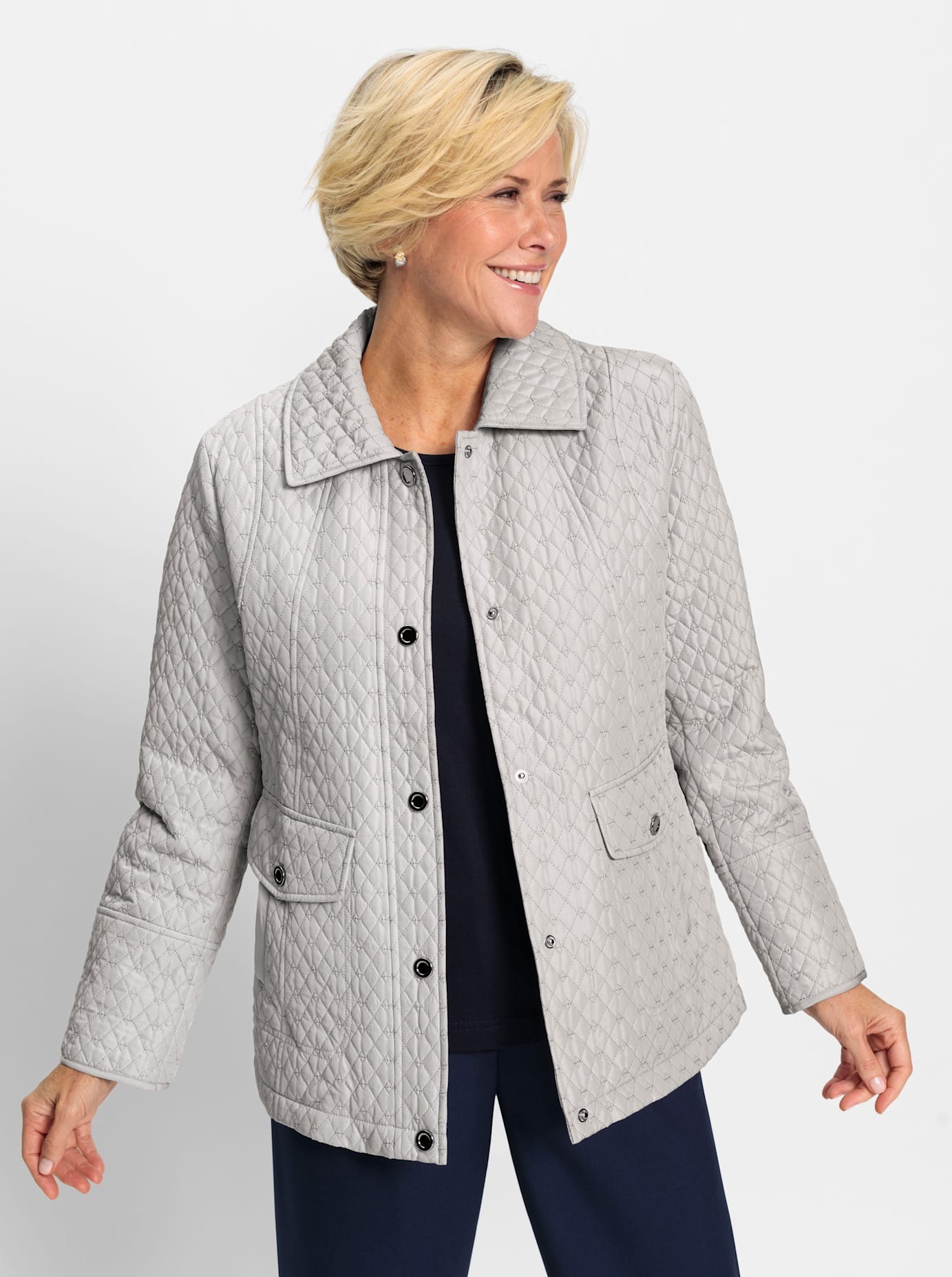 Classic Steppjacke, ohne Kapuze