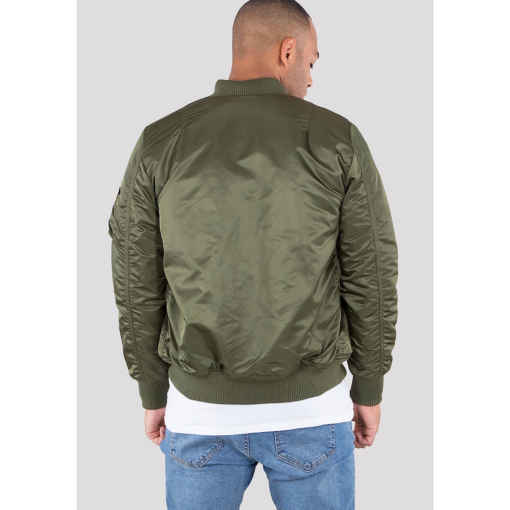 Alpha Industries Bomberjacke »MA-1 VF59 LONG«, ohne Kapuze, gefüttert