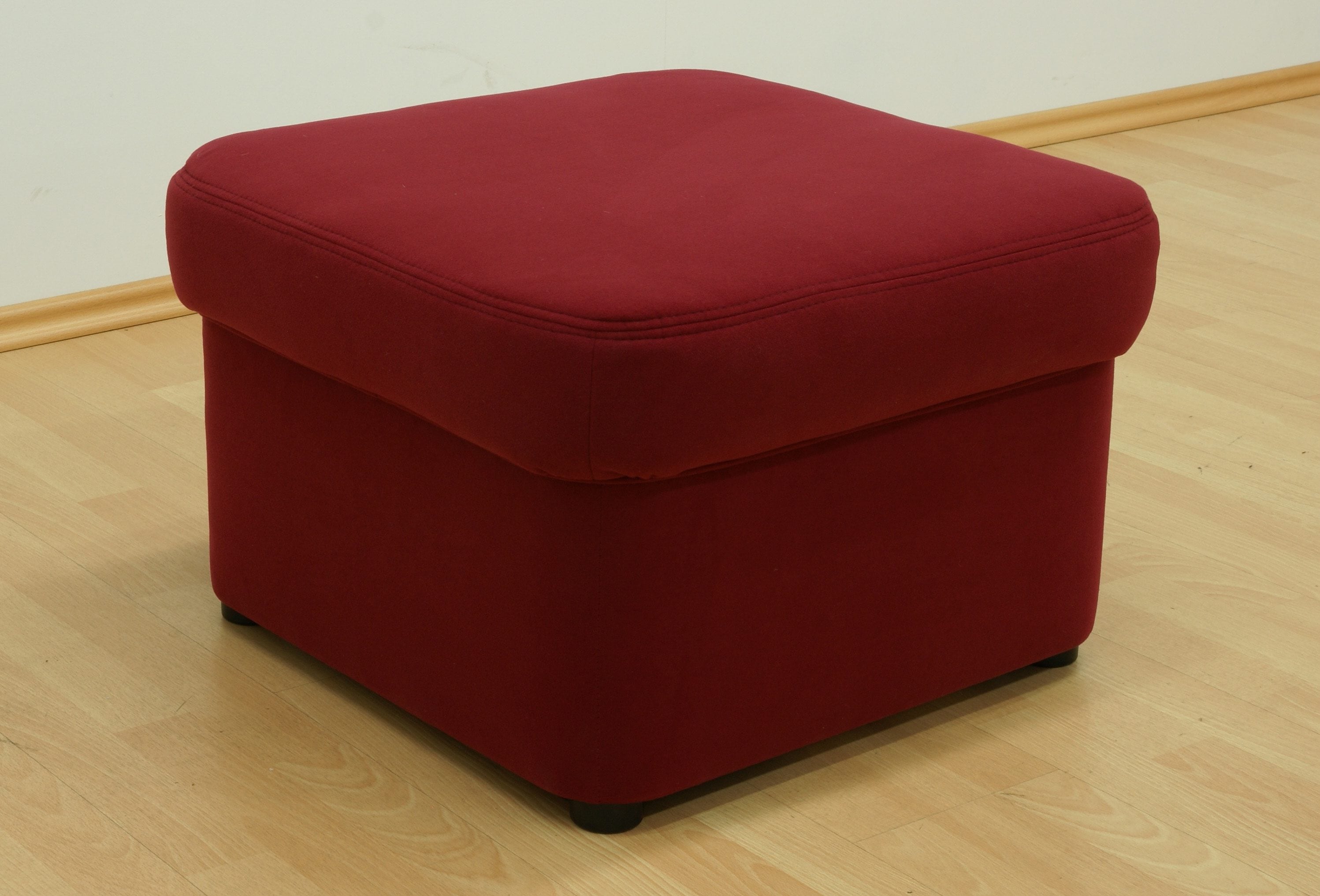 DOMO collection Hocker "Papenburg elegant und zeitlos, B/T 57/57cm" in großer Farbvielfalt