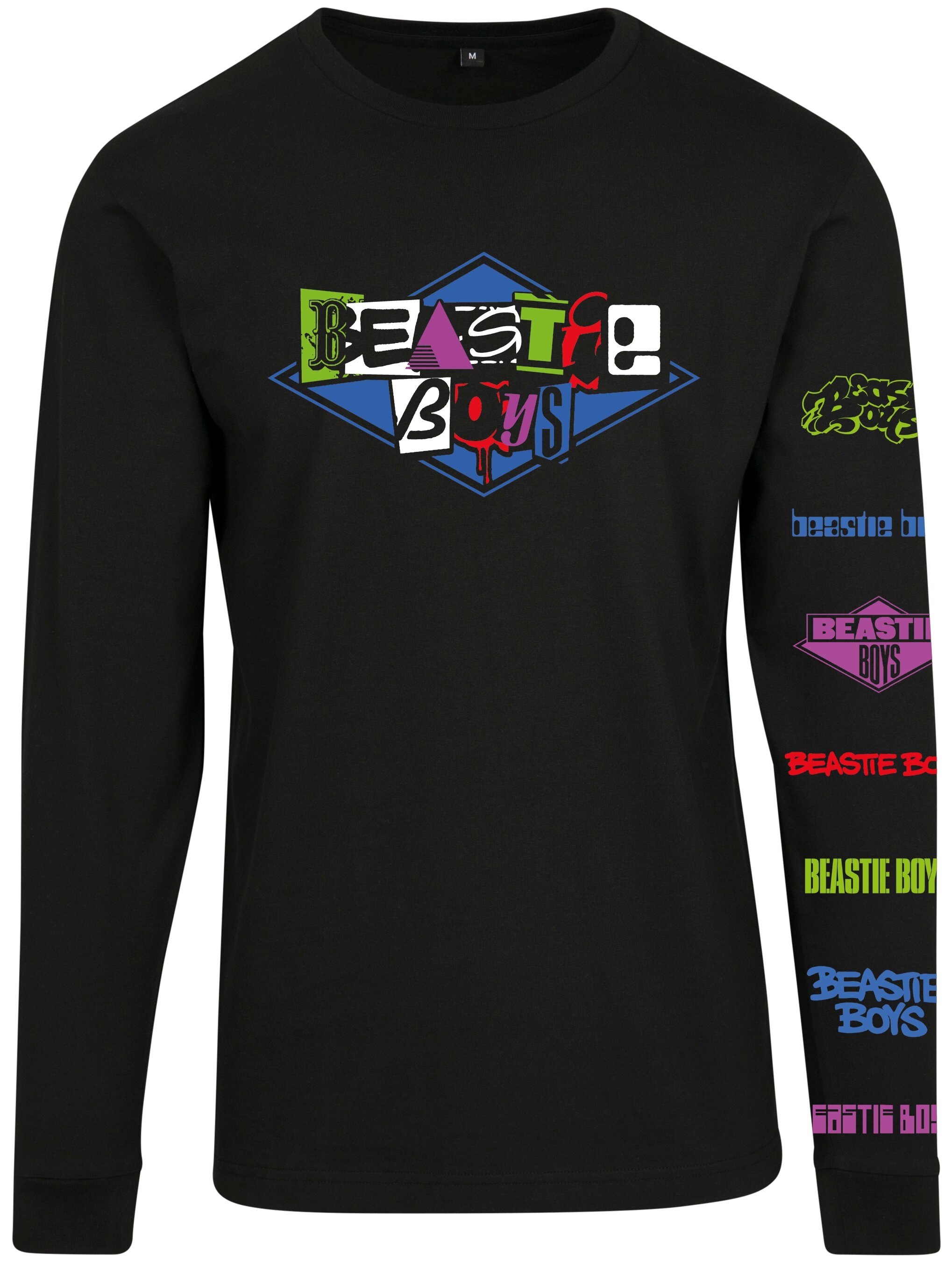 MisterTee Kurzarmshirt »Herren Beastie Boys Logo Longsleeve«, (1 tlg.)