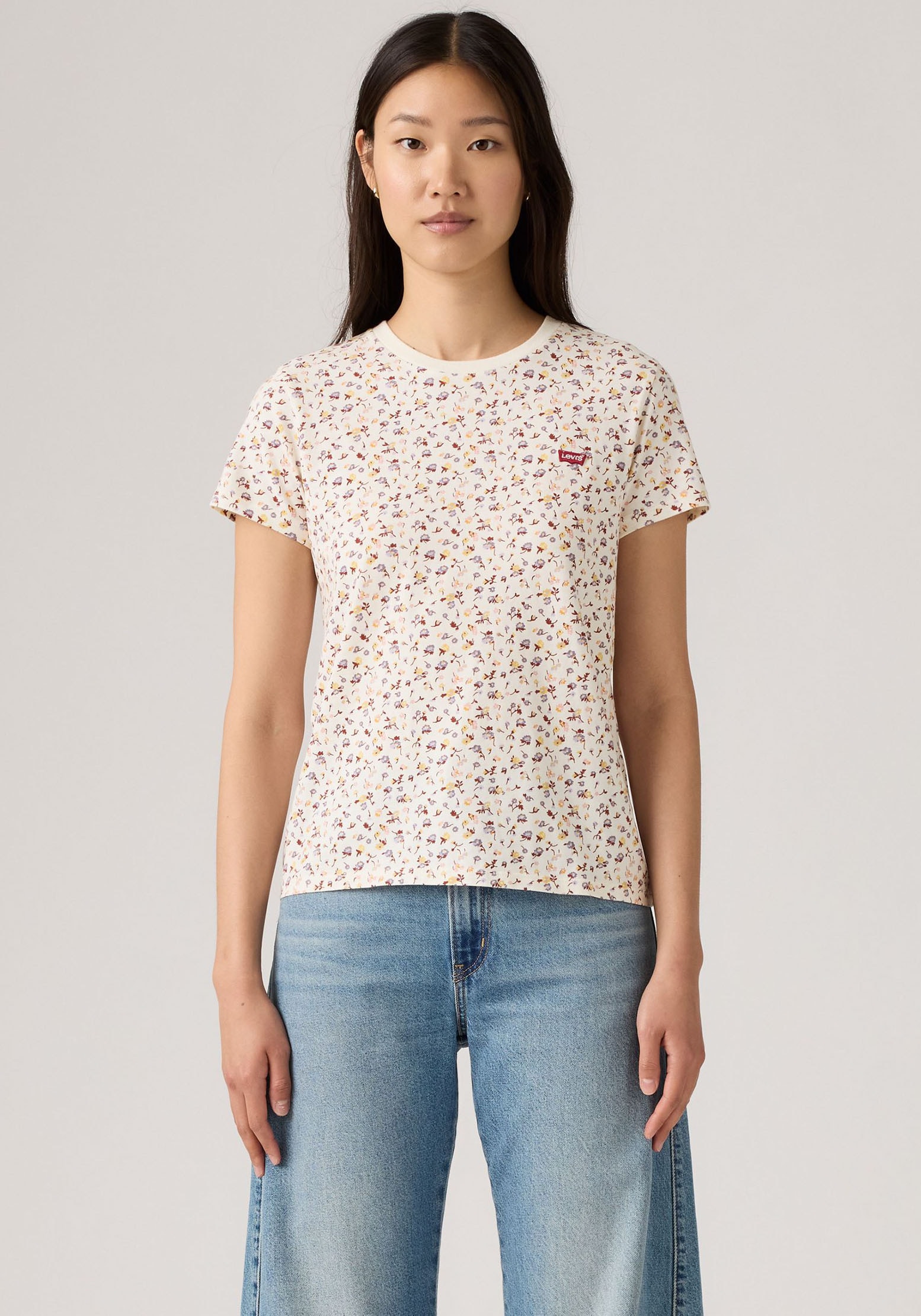 Levis T-Shirt "PERFECT TEE", mit All-Over Print günstig online kaufen