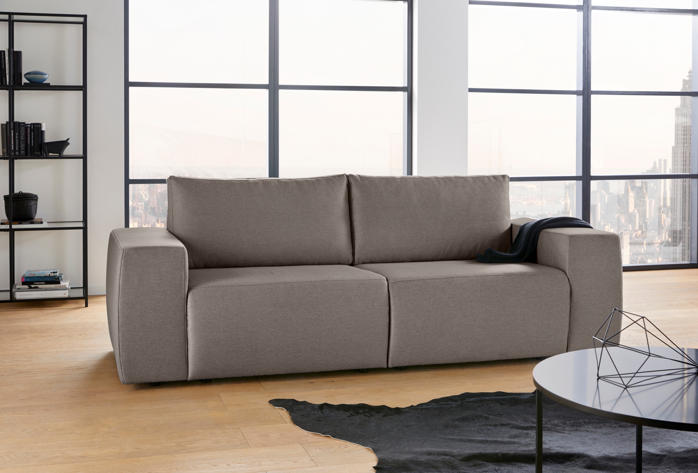 LOOKS by Wolfgang Joop Big-Sofa "LooksII" geradlinig und komfortabel günstig online kaufen