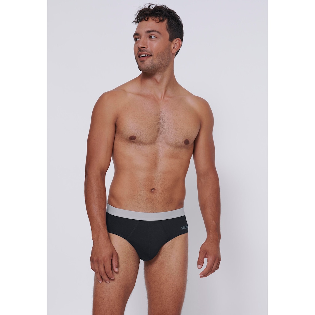 sloggi Slip »men GO ABC 2.0 Brief 2P«, (Packung, 2 St.), super weicher Baumwoll- und Elasthan-Mix