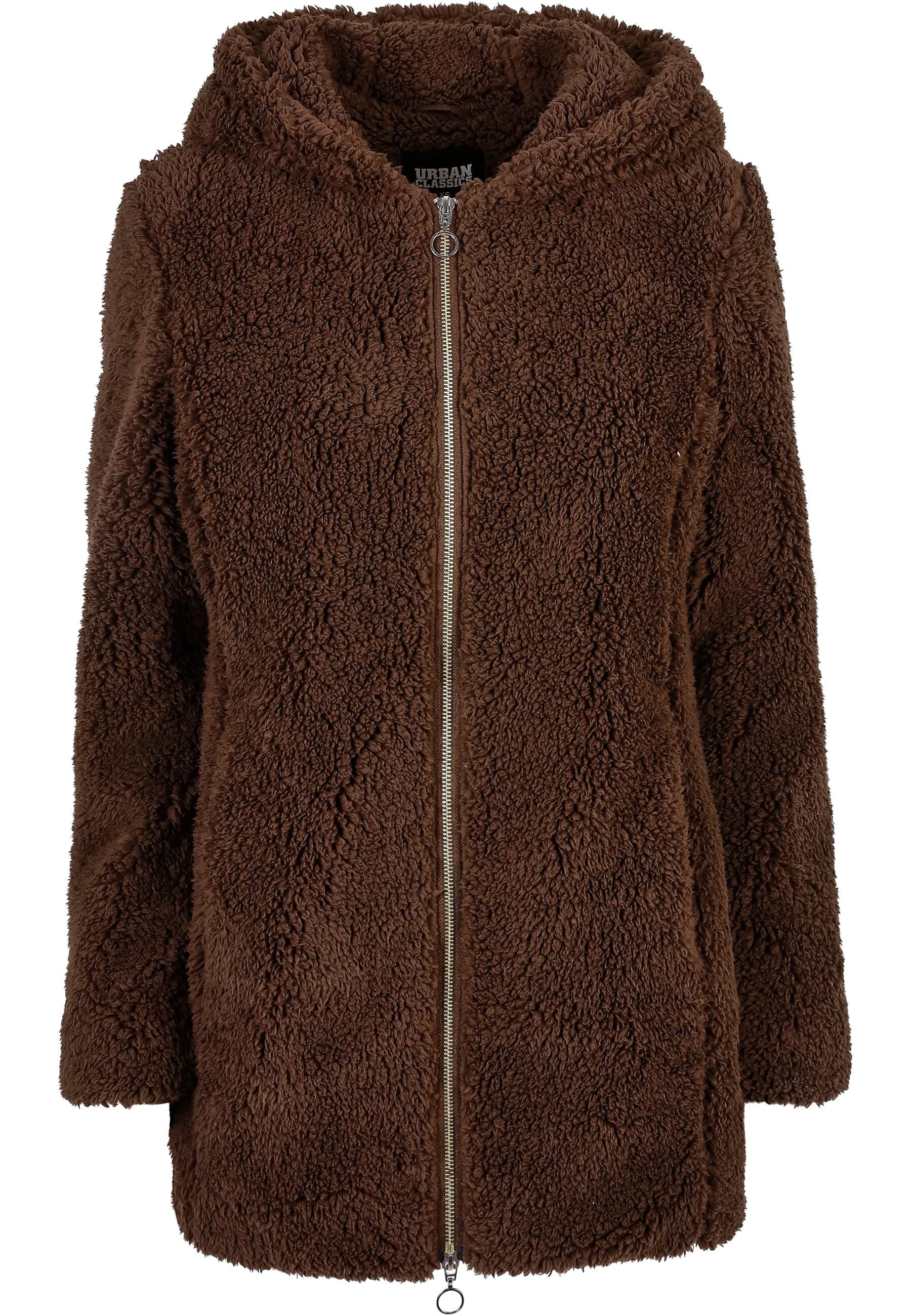 URBAN CLASSICS Allwetterjacke »Urban Classics Damen Ladies Sherpa Jacket«, (1 St.), mit Kapuze