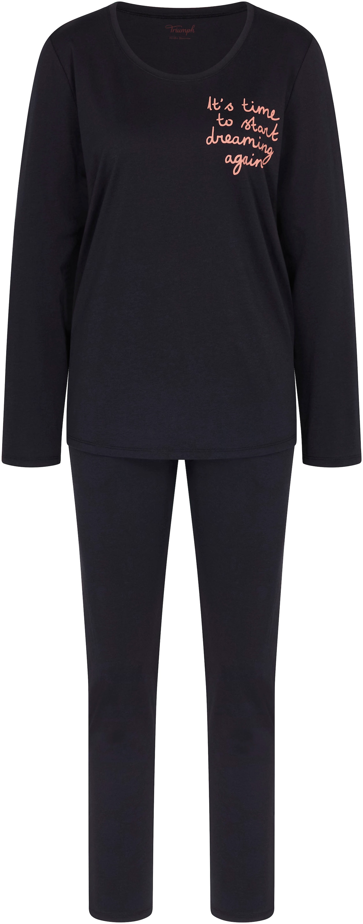 Triumph Pyjama "Sets PK 03 LSL X", 2 Stk. weich, langärmelig, Rundhalsaussc günstig online kaufen