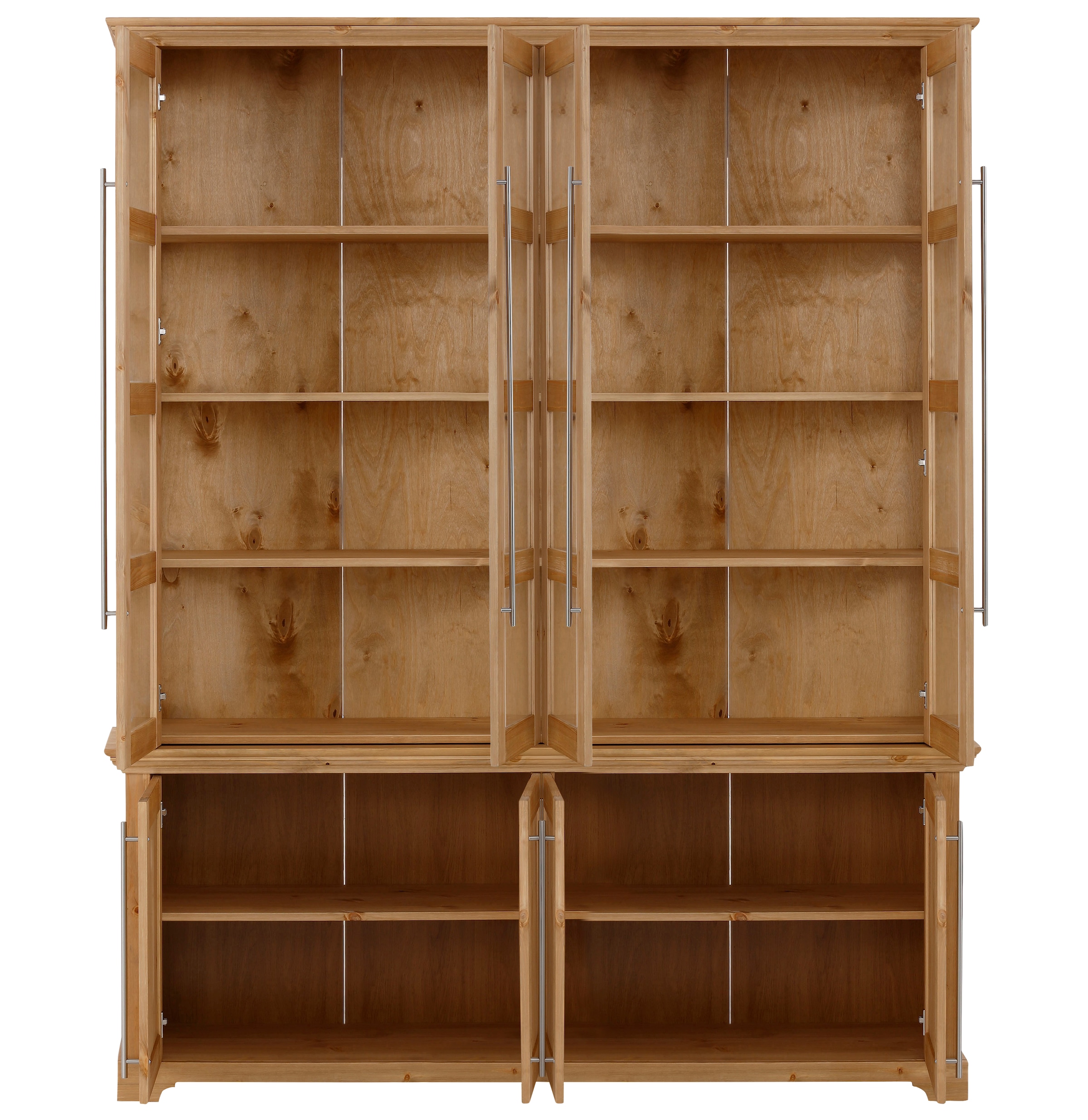 Home affaire Vitrine »Meliss«, aus massiver Kiefer, FSC® Breite 171 cm