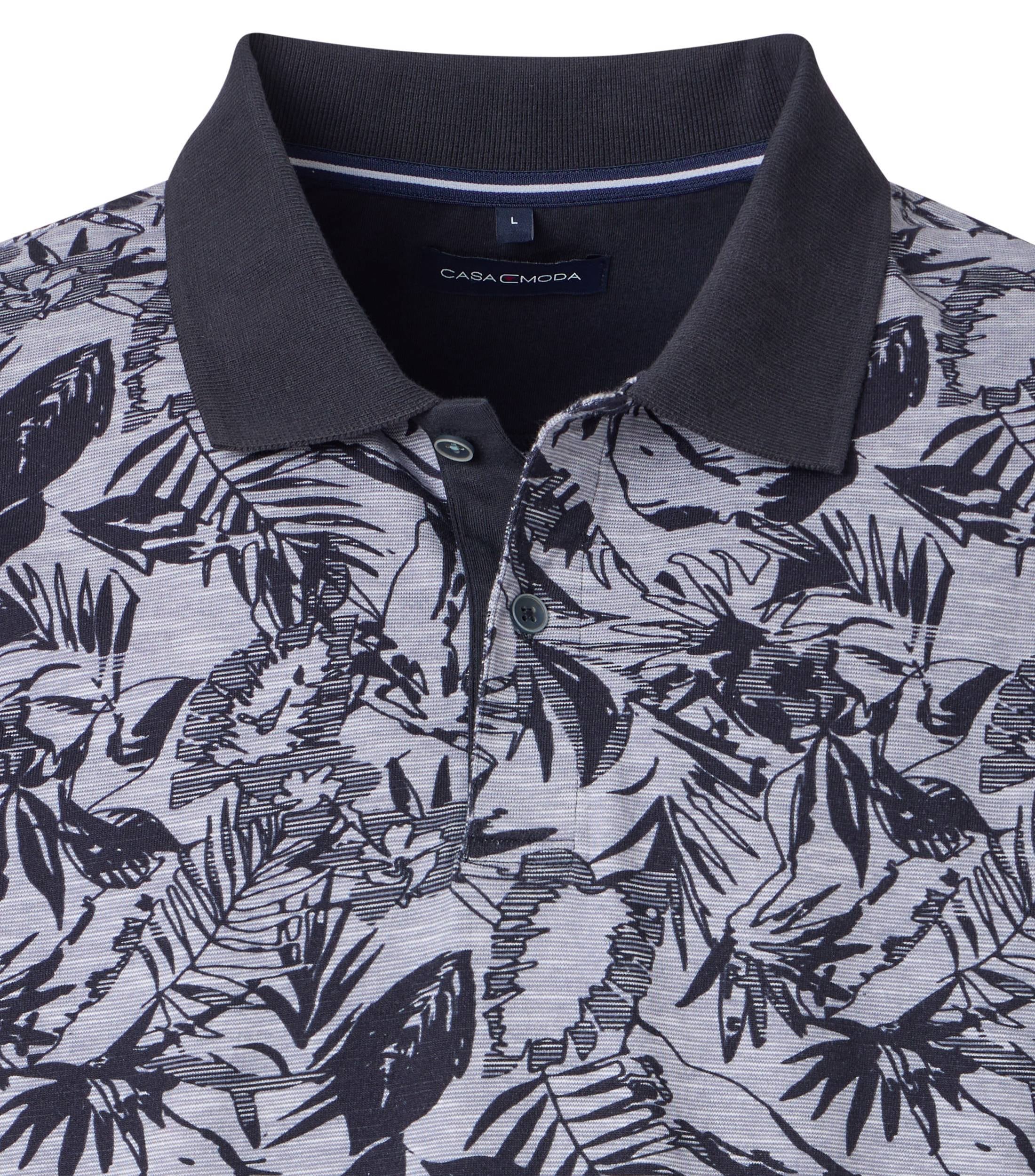 CASAMODA Poloshirt »CASAMODA Polo-Shirt Print«