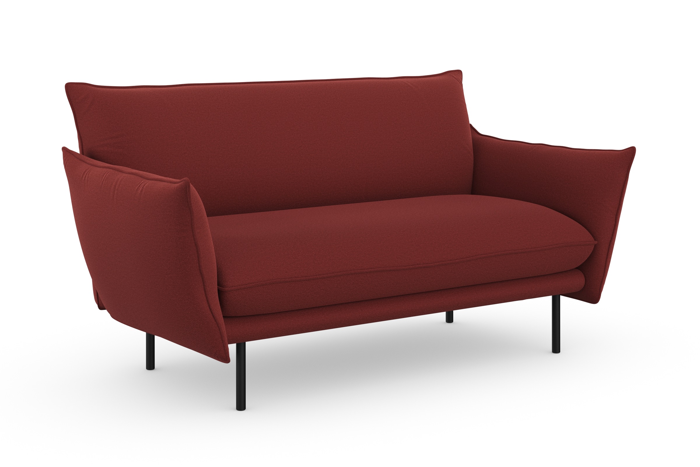 Home affaire 2-Sitzer "Stine" Besonderes Design durch Kissenoptik und Keder günstig online kaufen