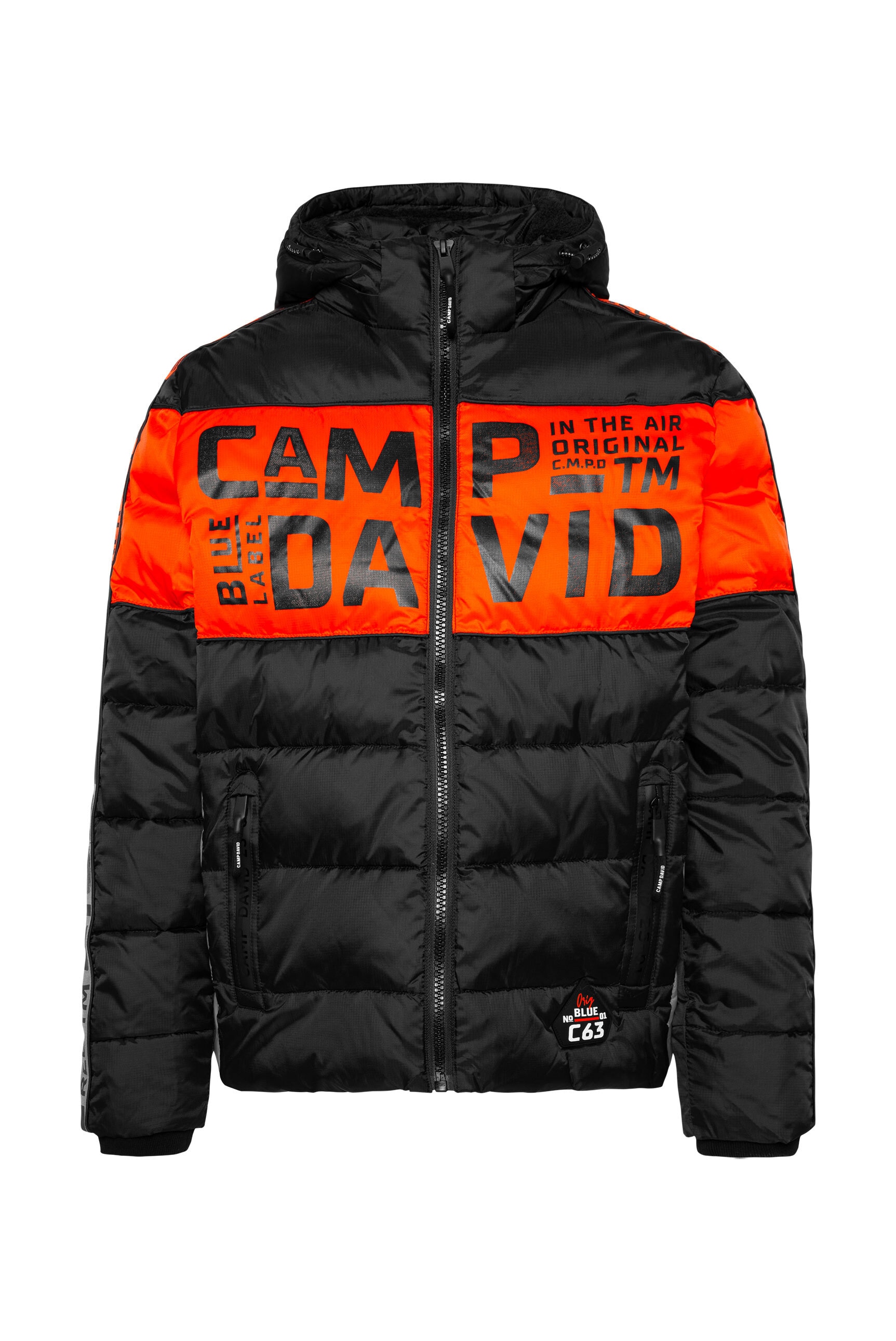 CAMP DAVID Winterjacke, mit Kapuze, mit abtrennbarer Kapuze