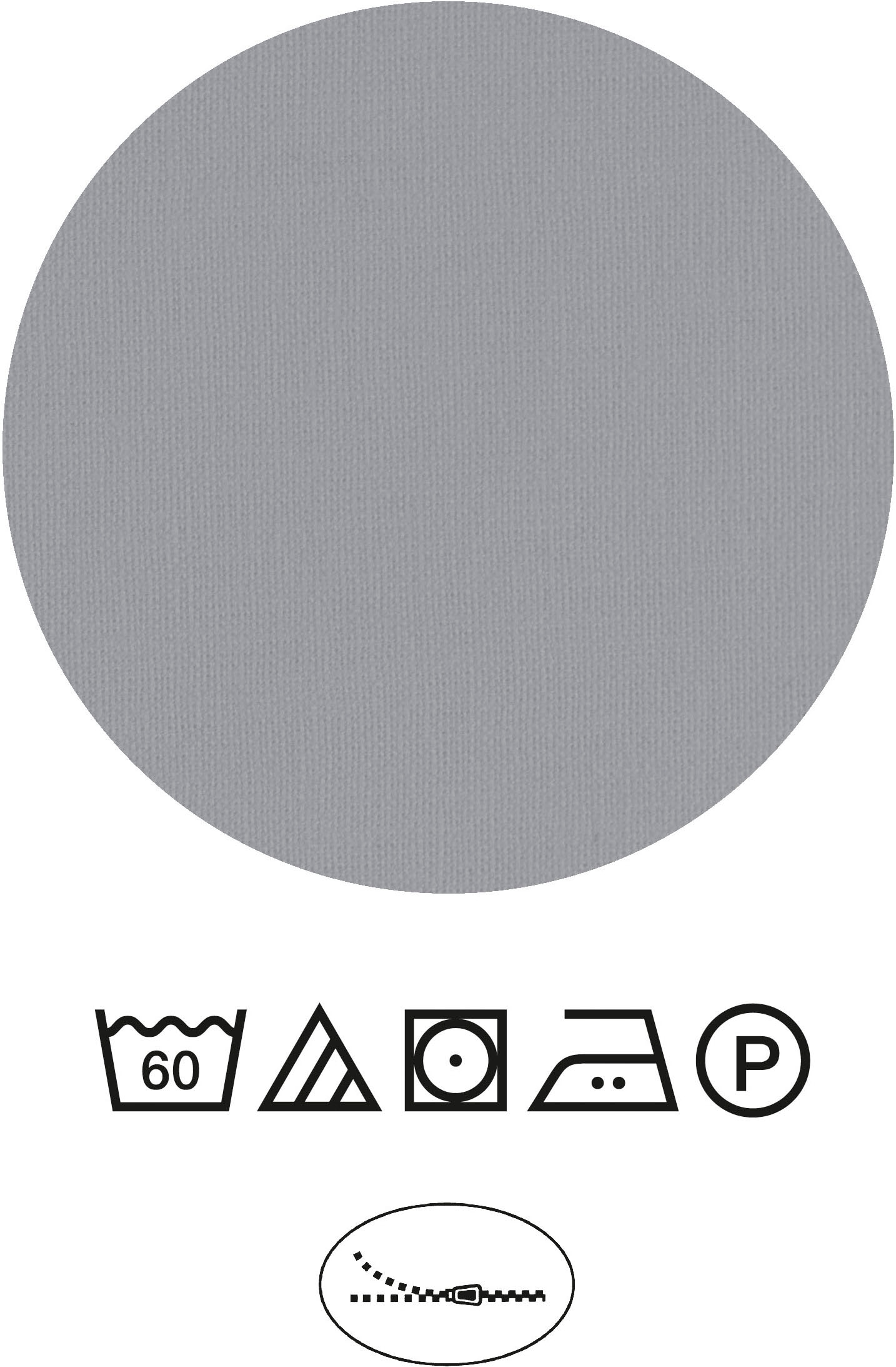 Castell - Markenbettwäsche Bettwäsche »0460124«, Polycotton, hautsympathisch, atmungsaktiv, mit Reißverschlüssen