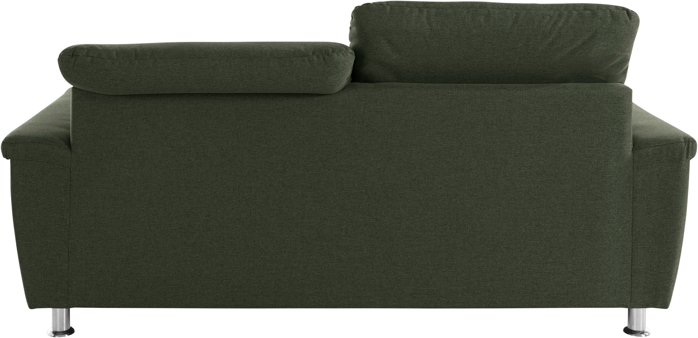 DOMO collection 2-Sitzer »Franzi«, wahlweise mit Kopfteilverstellung, inklusive Zierkissen