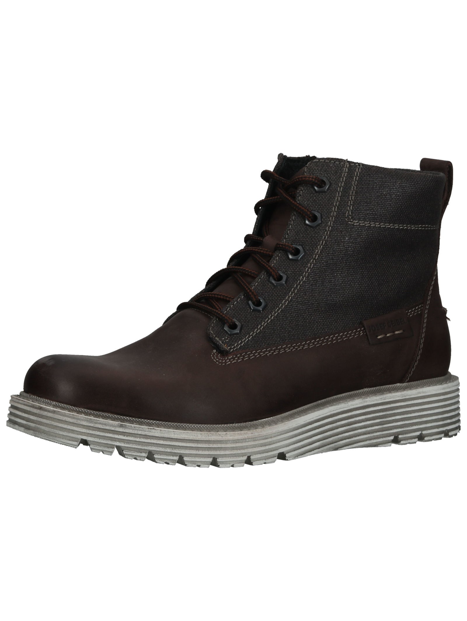 Josef Seibel Schnürstiefelette "Josef Seibel Stiefelette Leder/Textil" günstig online kaufen