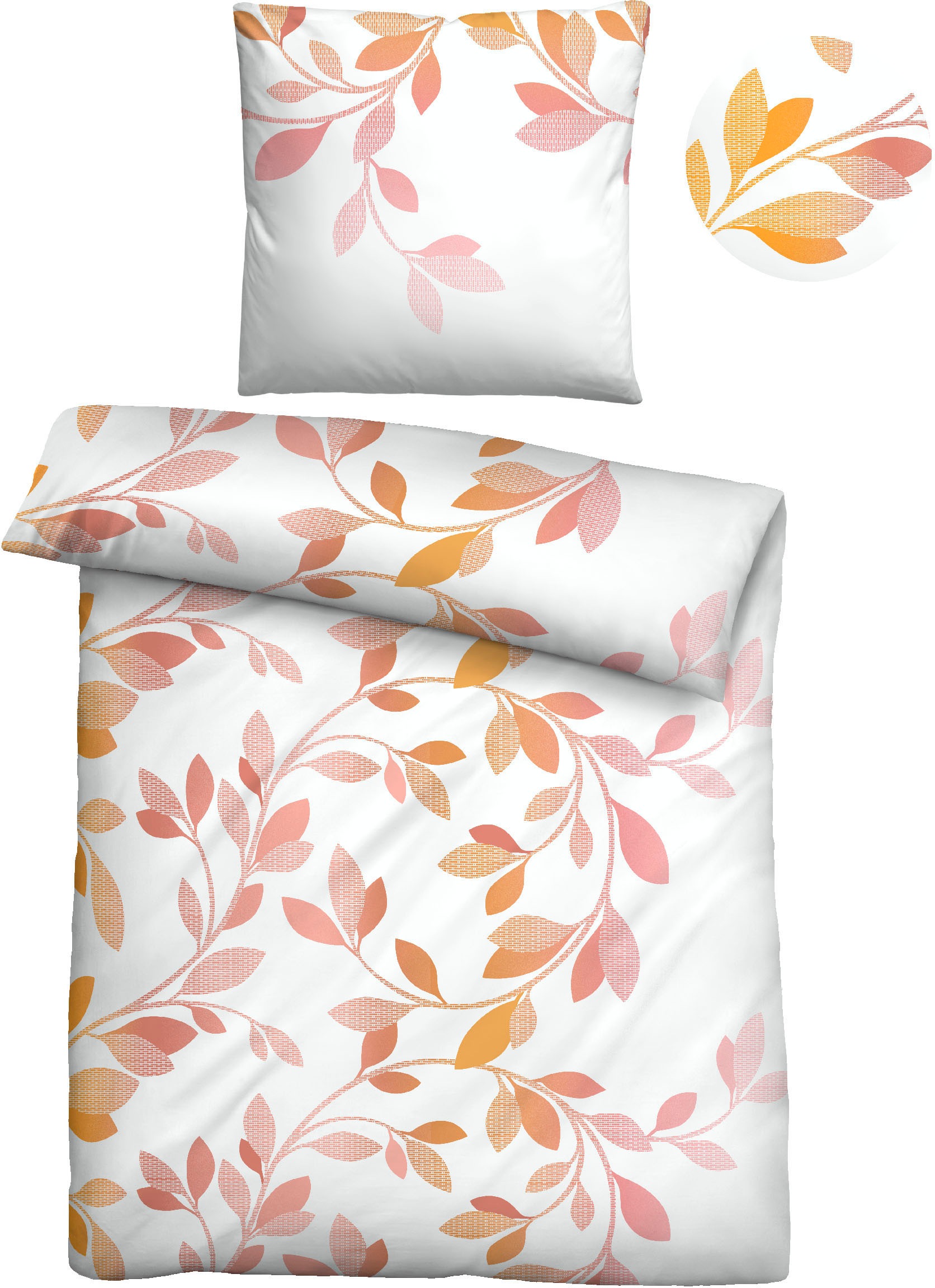 Castell - Markenbettwäsche Bettwäsche "Julia" 2 Stk. tlg. absolut bügelfrei günstig online kaufen