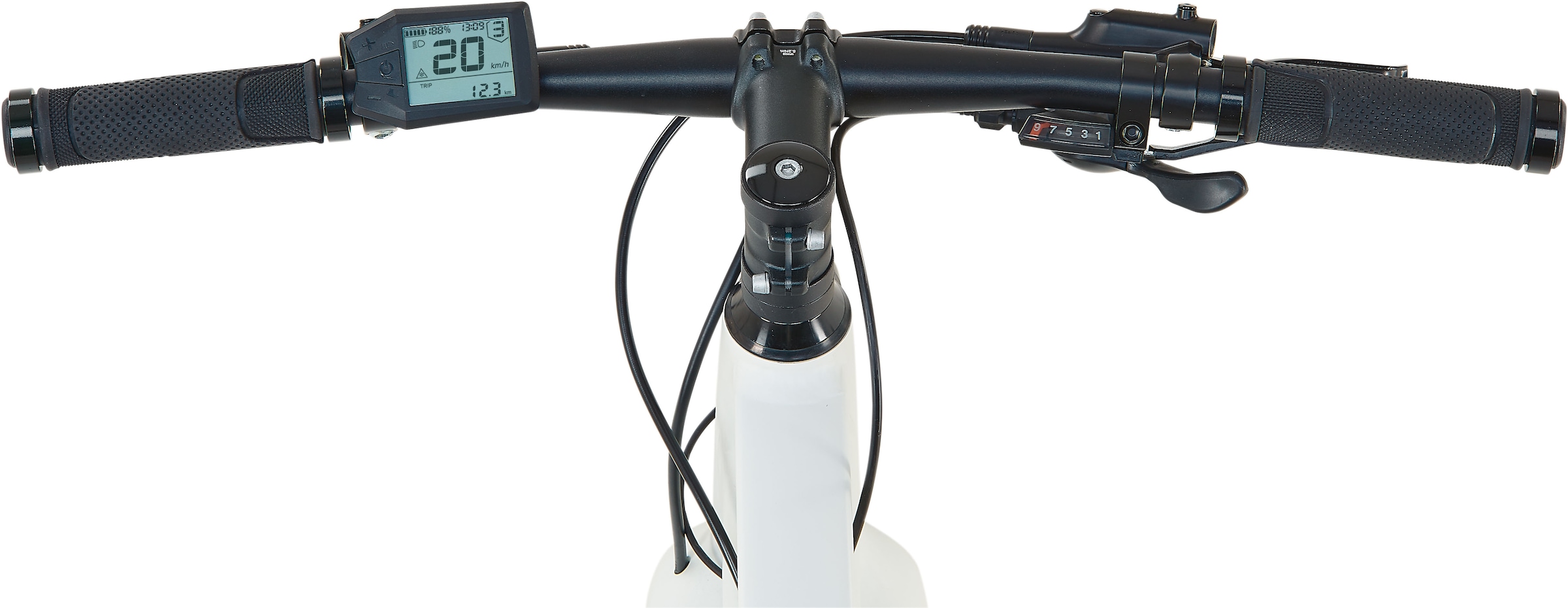 Prophete E-Bike »Urbanicer 2.0«, 9 Gang, Shimano, Alivio, Heckmotor 250 W, Pedelec, Elektrofahrrad für Herren, Urbanbike