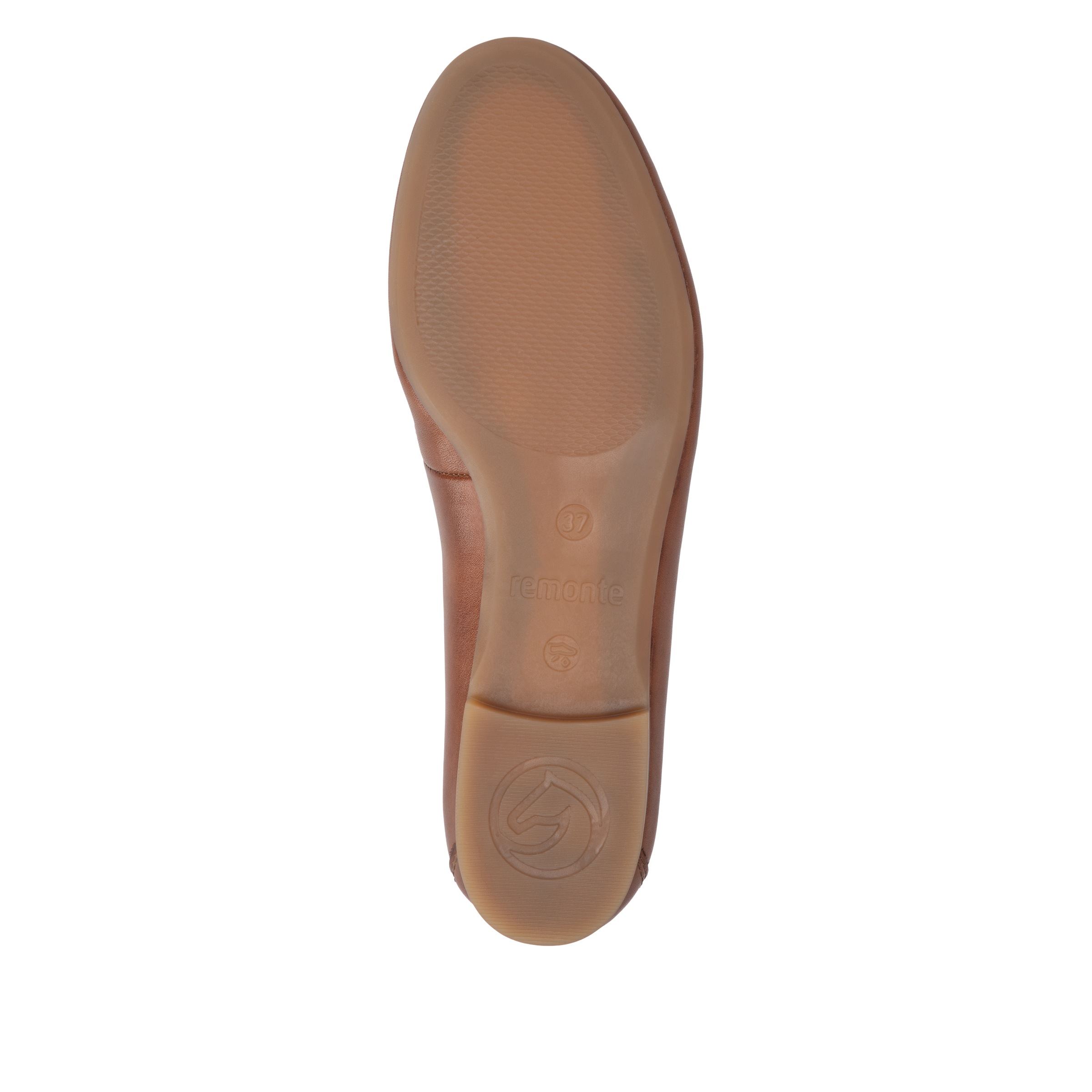 Loafer REMONTE, Damen, Gr. 40, cognac, Leder, unifarben, Schuhe Loafer, Slipper, Schlupfschuh, Spangenschuh mit kleinen Stretcheinsätzen 2