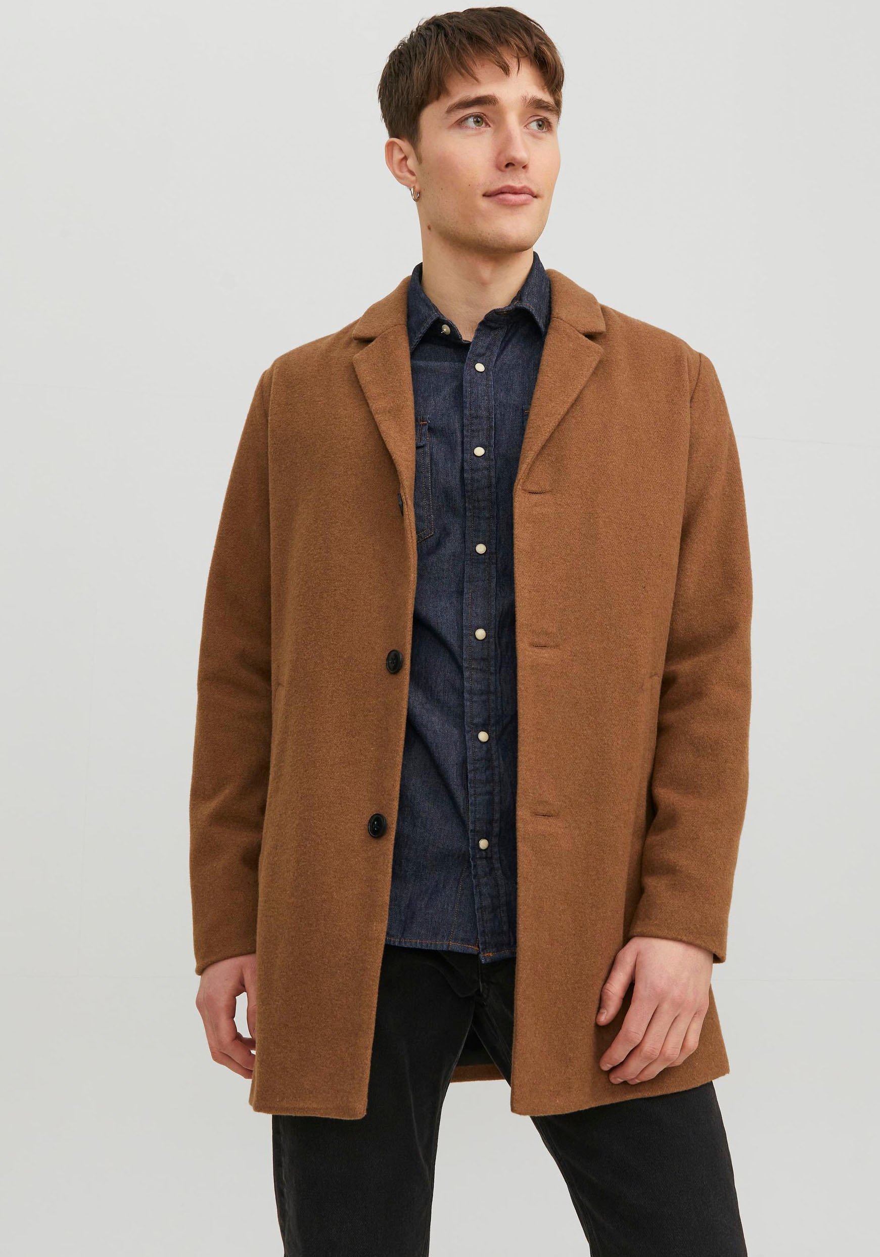 Jack & Jones Wolljacke "JJZAC WOOL COAT" günstig online kaufen