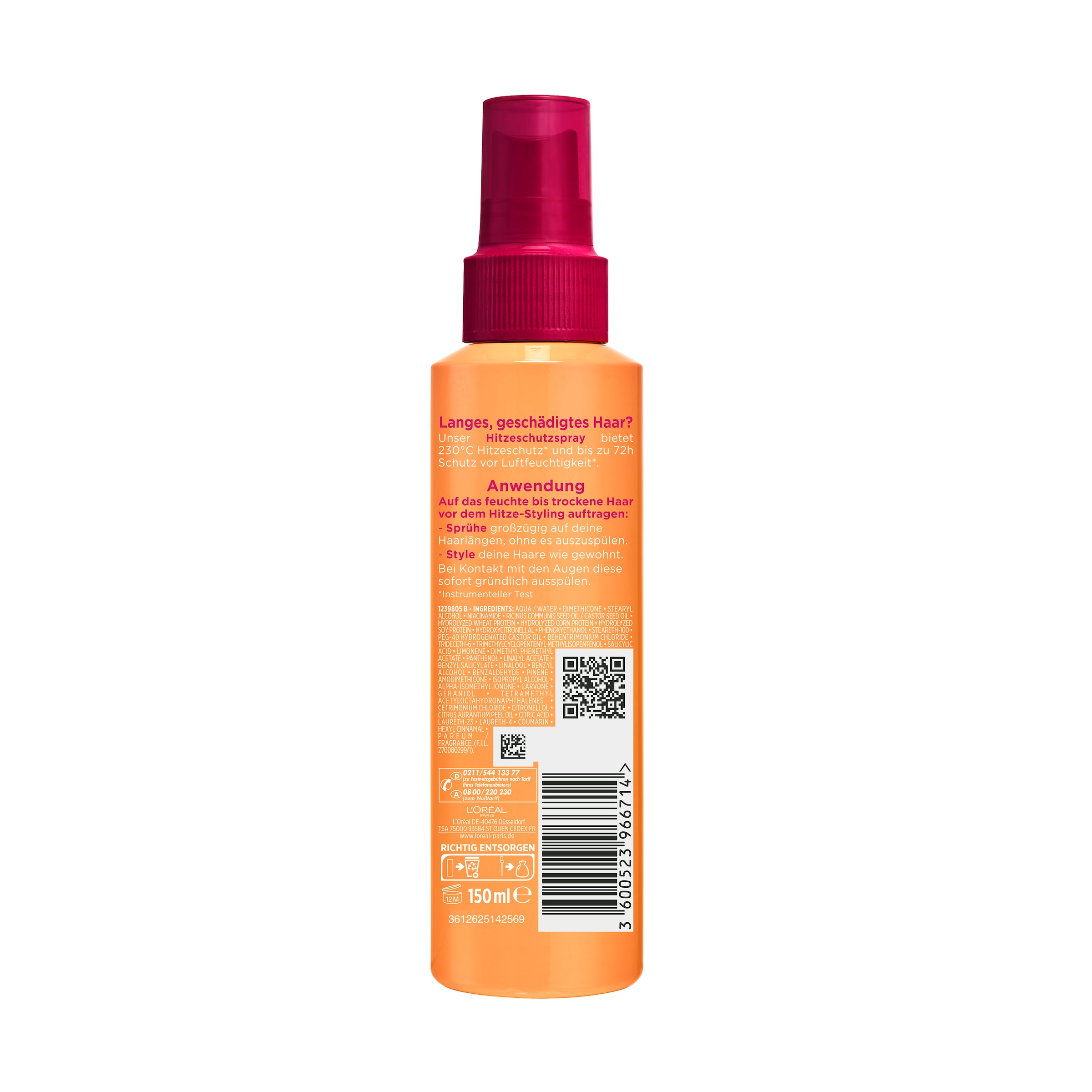 L'ORÉAL PARIS Hitzeschutzspray »L'Oréal Paris Dream Length Hitzeschutzspray«