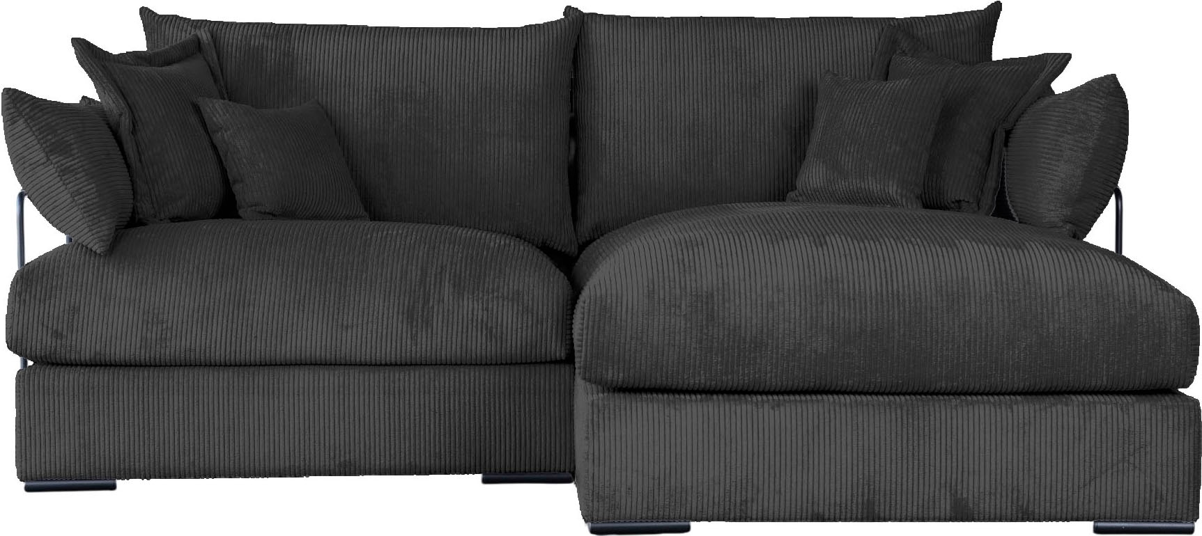 Home affaire Ecksofa "Casa XXL L-Form, Breite 247 cm" Mega-Sofa, Cord oder günstig online kaufen