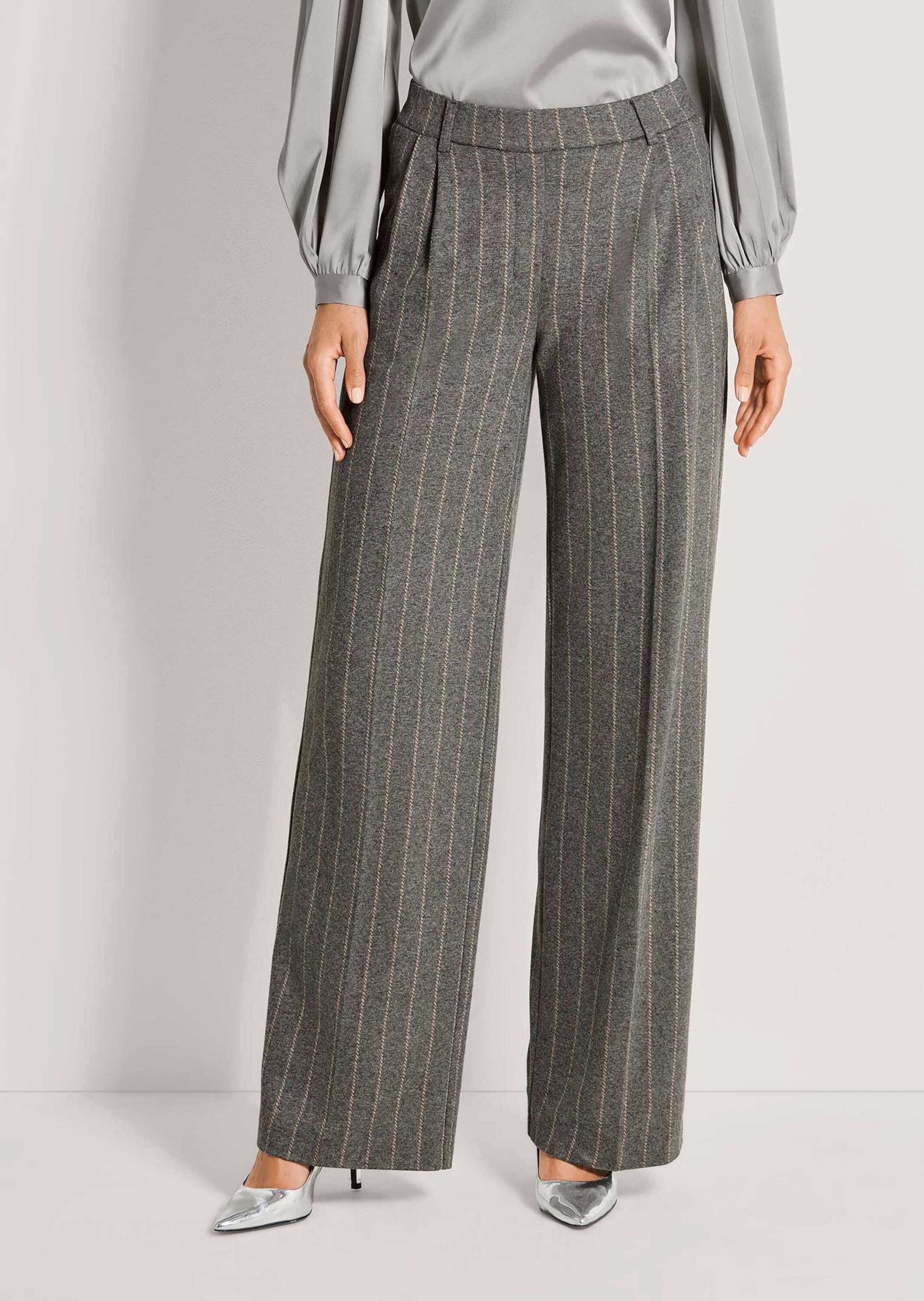 MADELEINE Bundfaltenhose »Hose Bundfaltenhose mit Nadelstreifen«