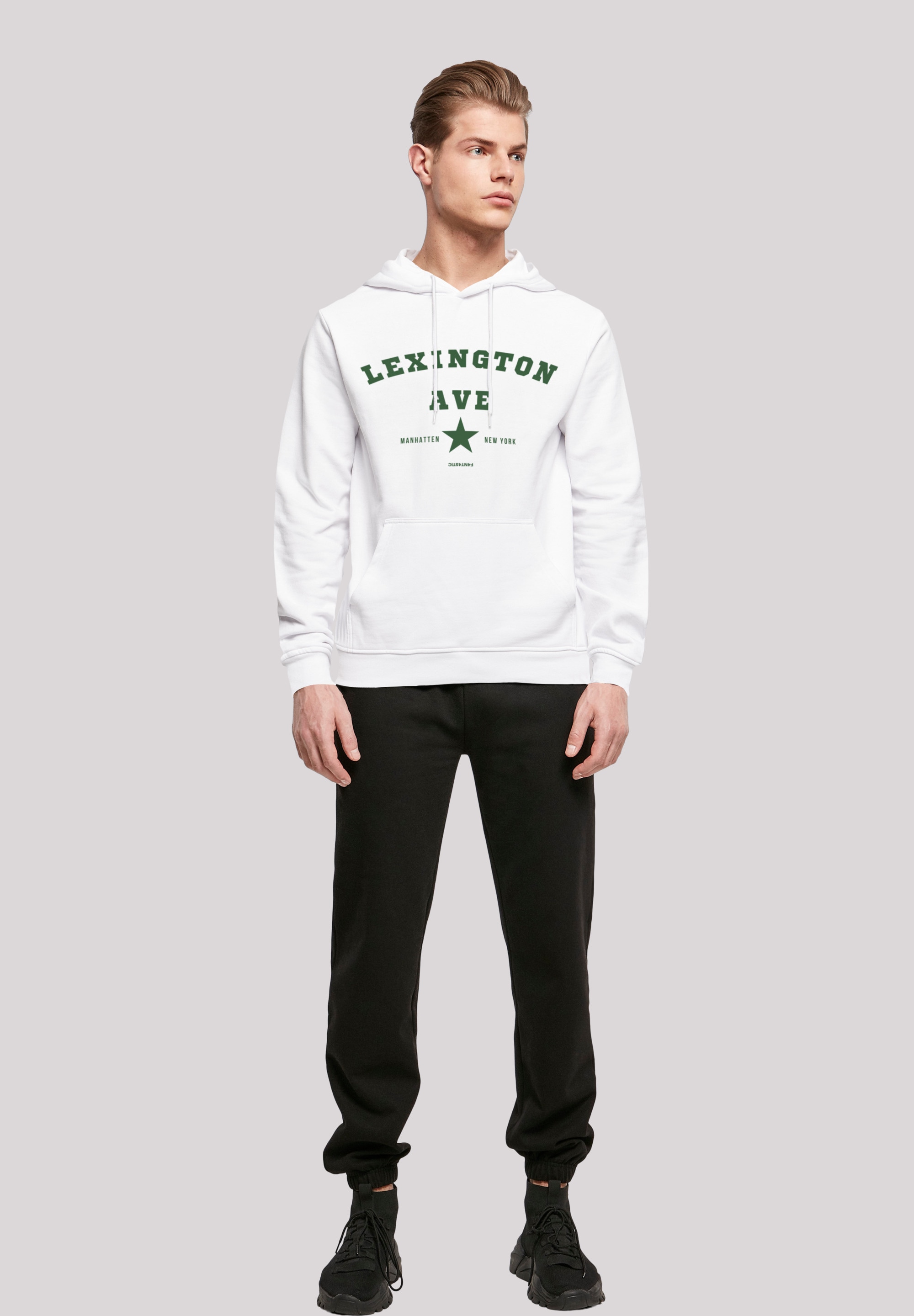 F4NT4STIC Kapuzenpullover »Lexington Ave HOODIE« Print