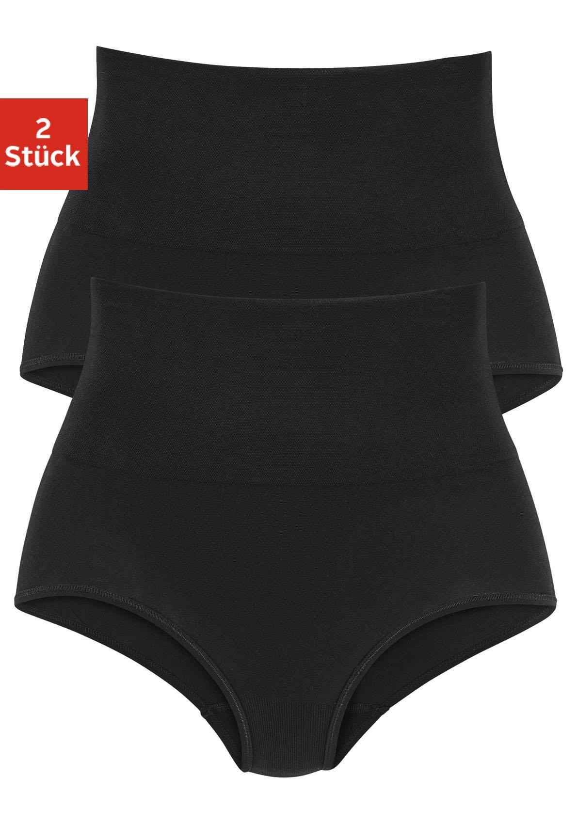 petite fleur by Lascana Formslip 2er-Pack, shape wear, unifarben, Baumwollmischung