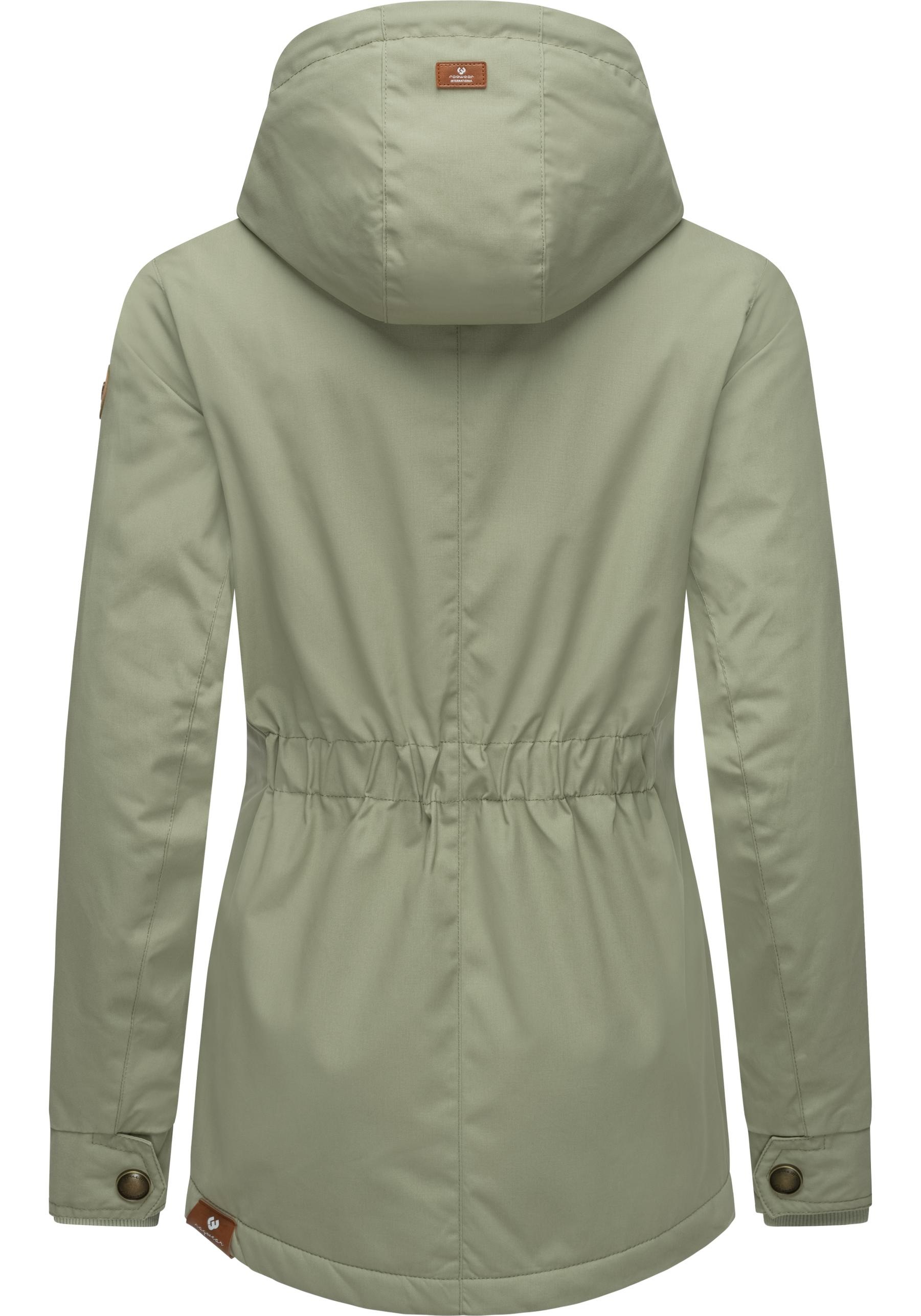 Ragwear Winterjacke »Monade«, mit Kapuze, Damen Winterparka mit Kapuze und m. Fleece gefüttert
