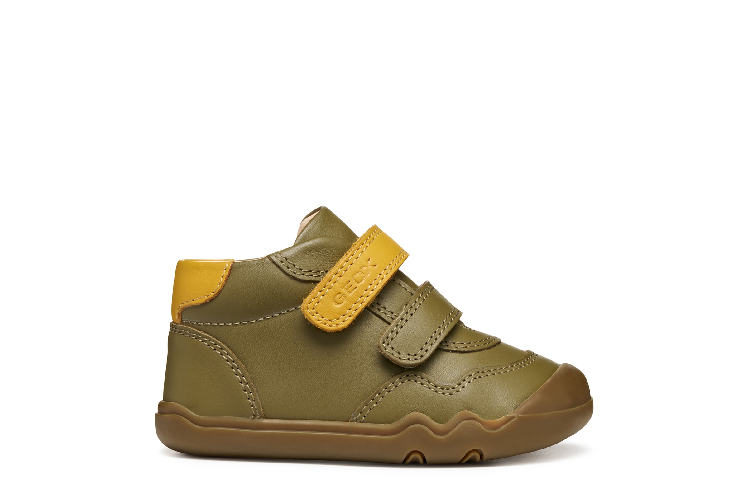 Geox Klettboot »B STEPPIEUP BOY«, Barfußschuh mit Klettverschluss, Größenschablone zum Download