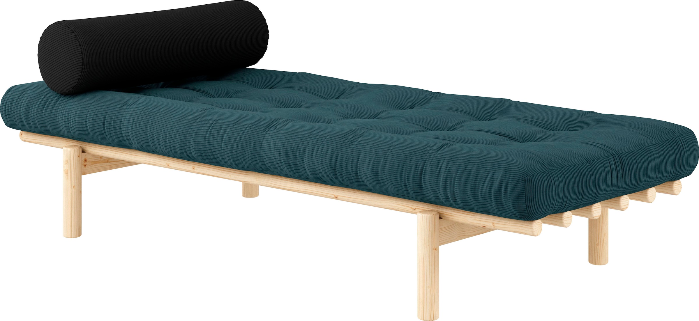 Karup Design Daybed "Next", aus massiven Kiefernholz, inkl. Futonmatratze und Kissen