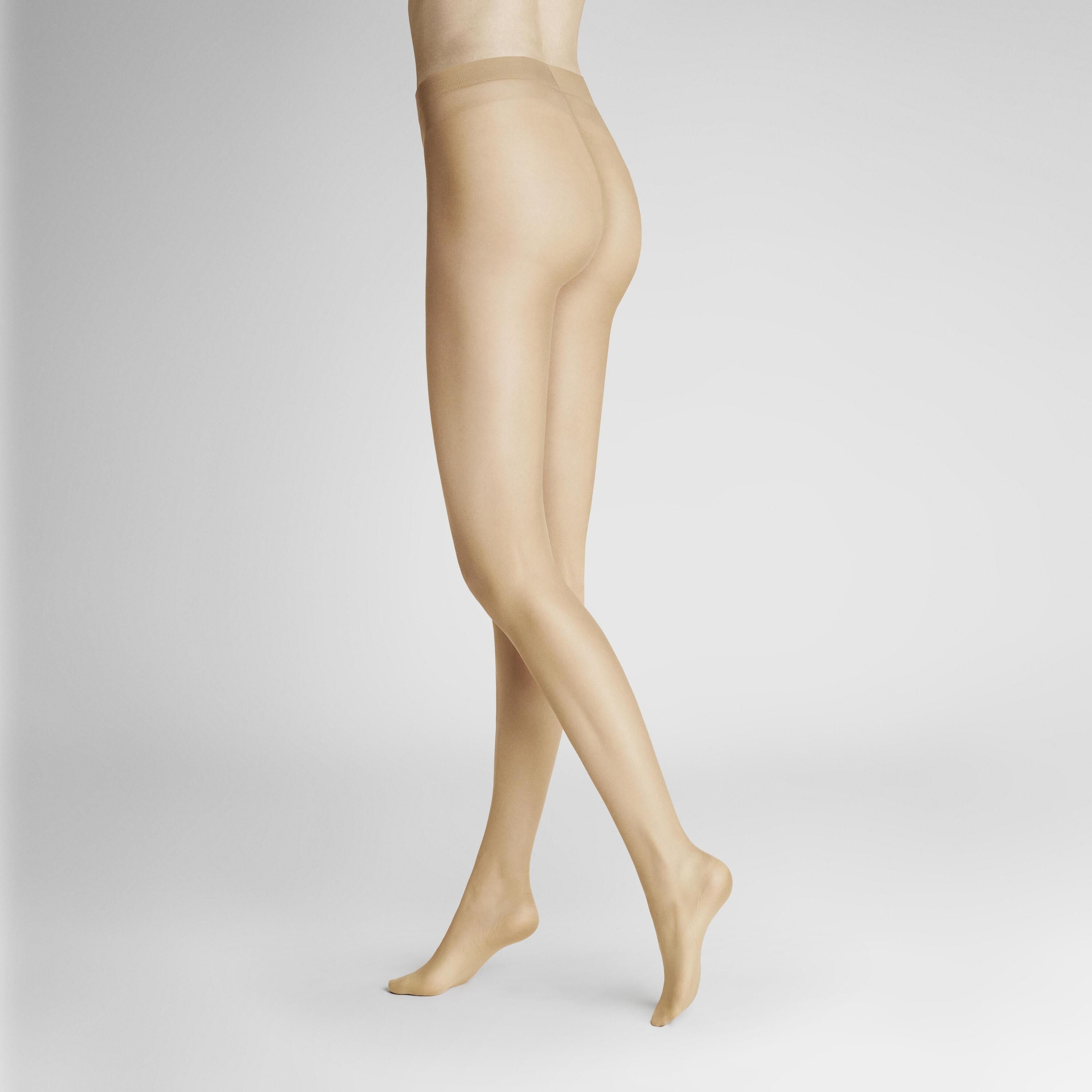 Hudson Feinstrumpfhose "SIMPLY 20" 15 DEN transparente verstärkte Spitze, Komfortbund