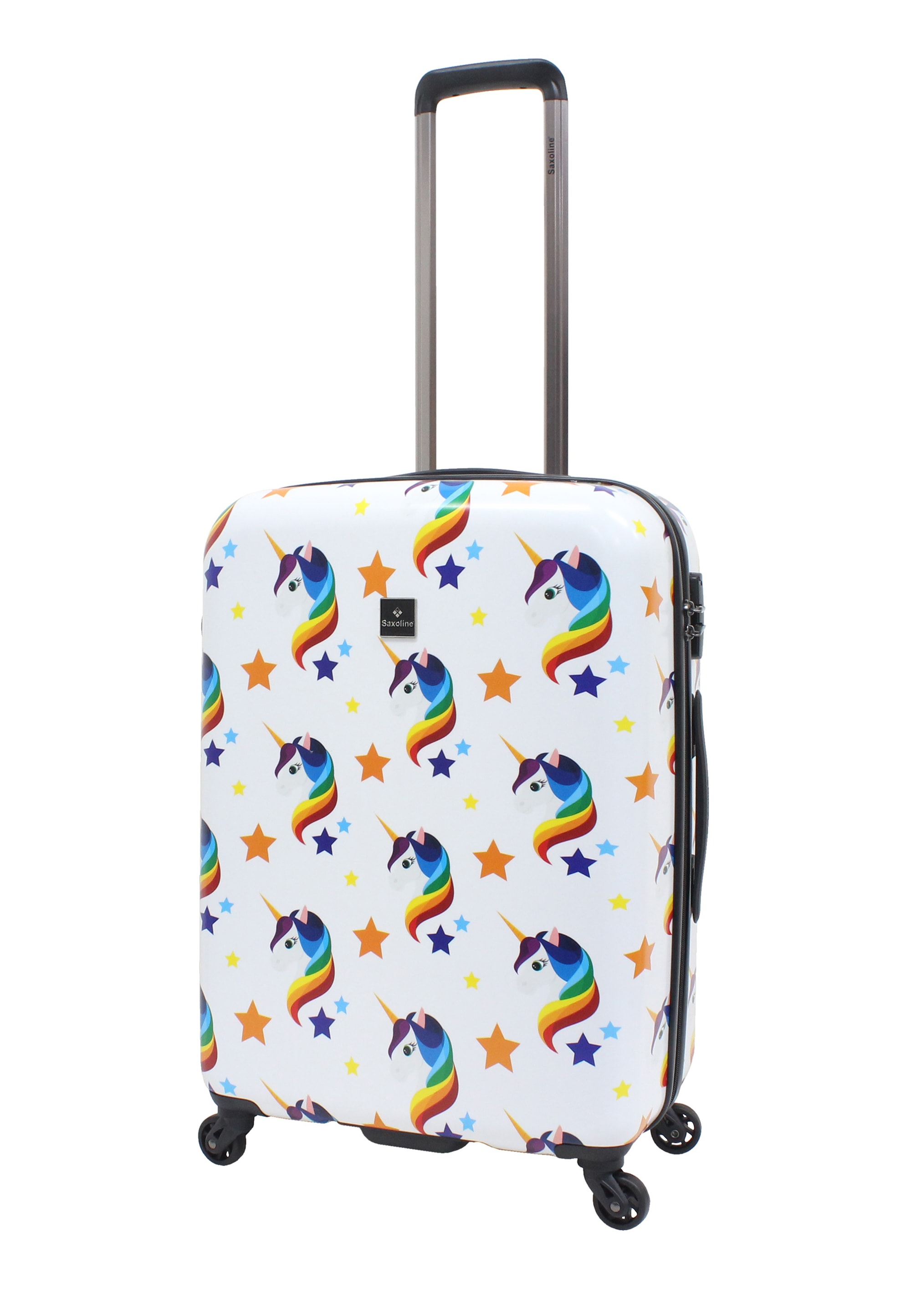 Saxoline Koffer "Unicorn" mit praktischem Zahlenschloss