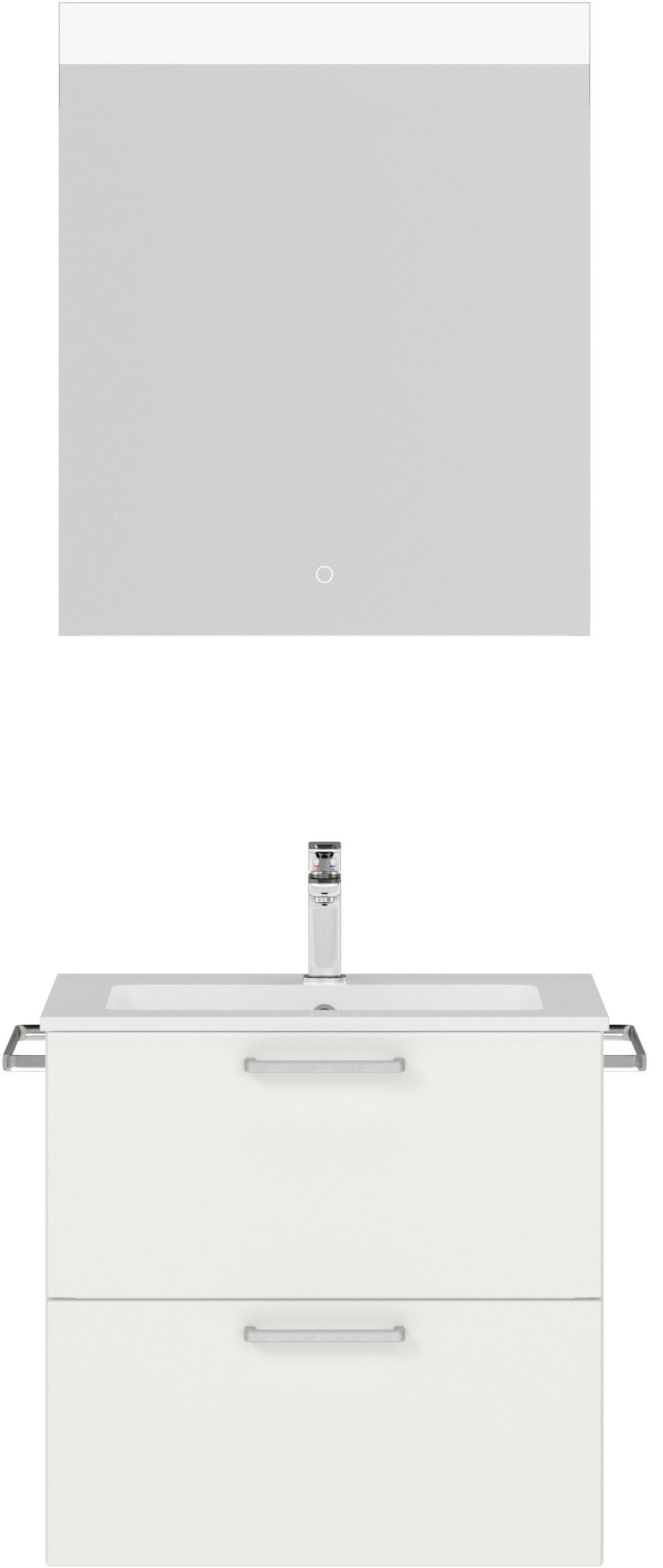 nobilia Badmöbel-Set "Tolvina" vormontiert, mit Soft-Close, 2 Stk. tlg. günstig online kaufen