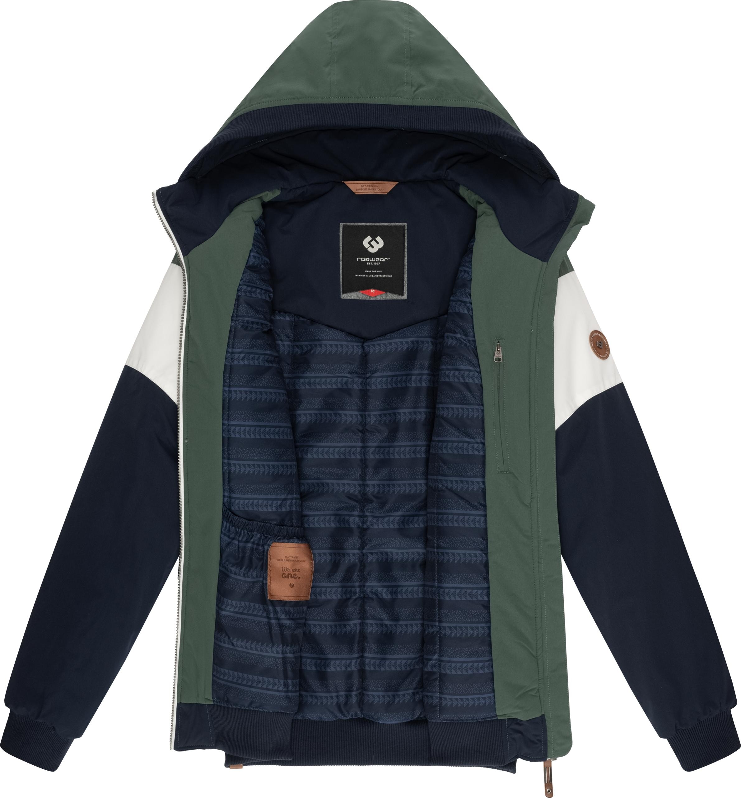 Ragwear Outdoorjacke »Jayce«, mit Kapuze, Sportliche Herren Winterjacke mit Kapuze