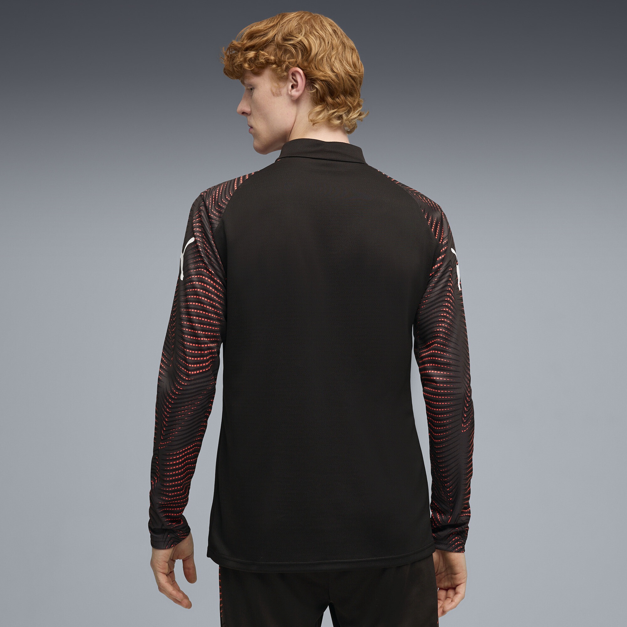PUMA individualFINAL Long Sleeve Football Top Black Multi Size XS 2