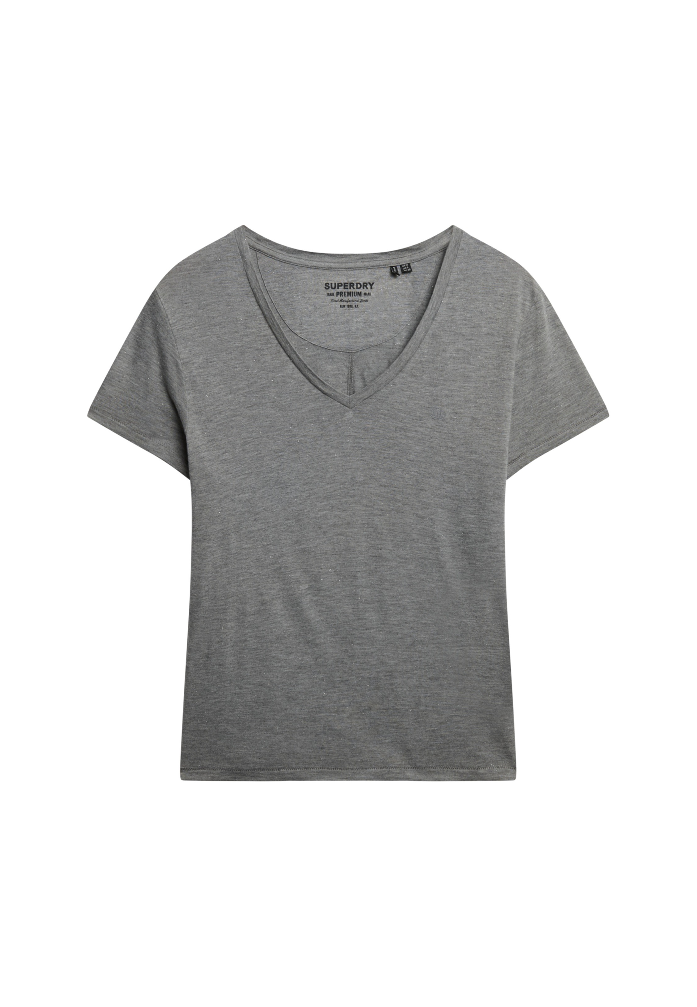 Superdry T-Shirt "STUDIOS SLUB EMB VEE TEE" günstig online kaufen