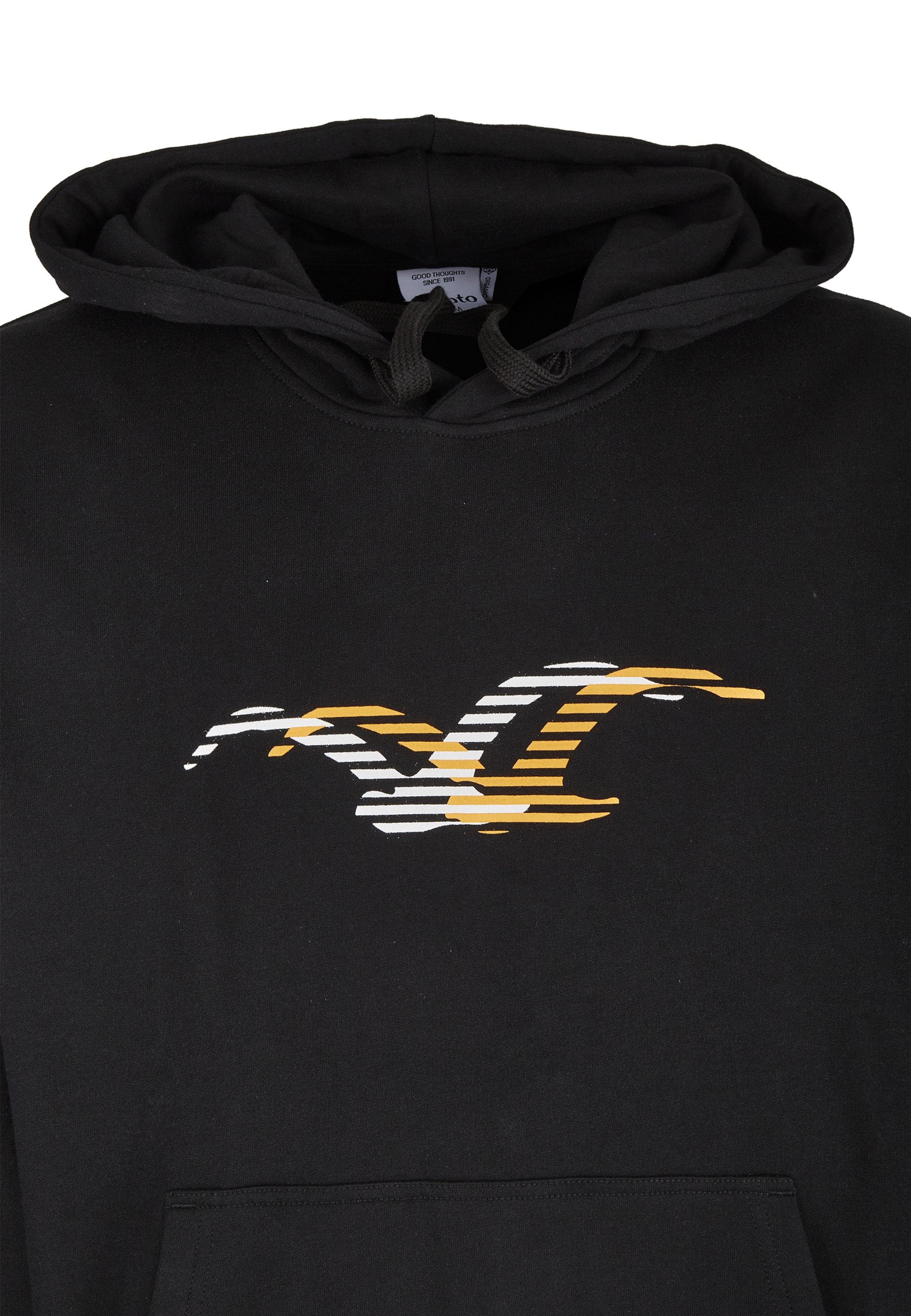 Cleptomanicx Kapuzensweatshirt »Shifting Möwe«, mit trendigem Frontprint