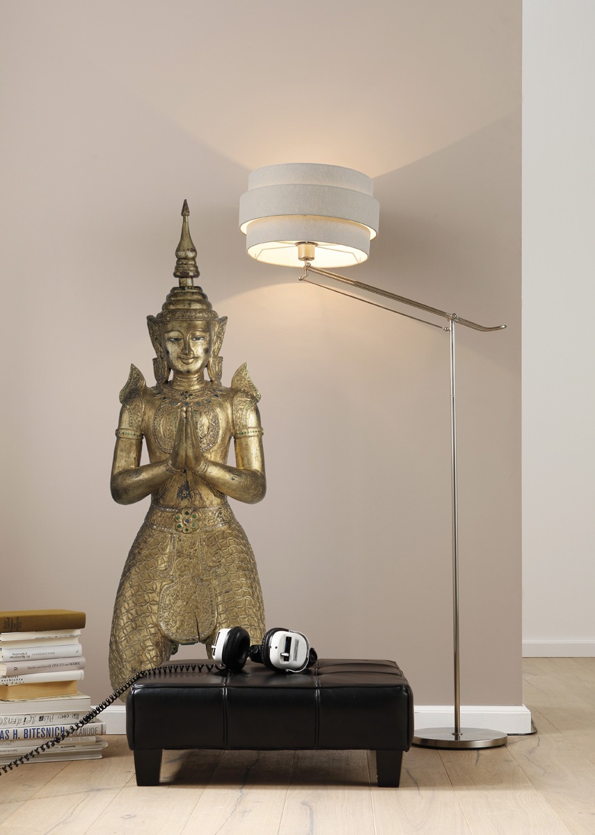 Komar Wandtattoo »Buddha«, (3 St.), 100x70 cm (Breite x Höhe), selbstklebendes Wandtattoo