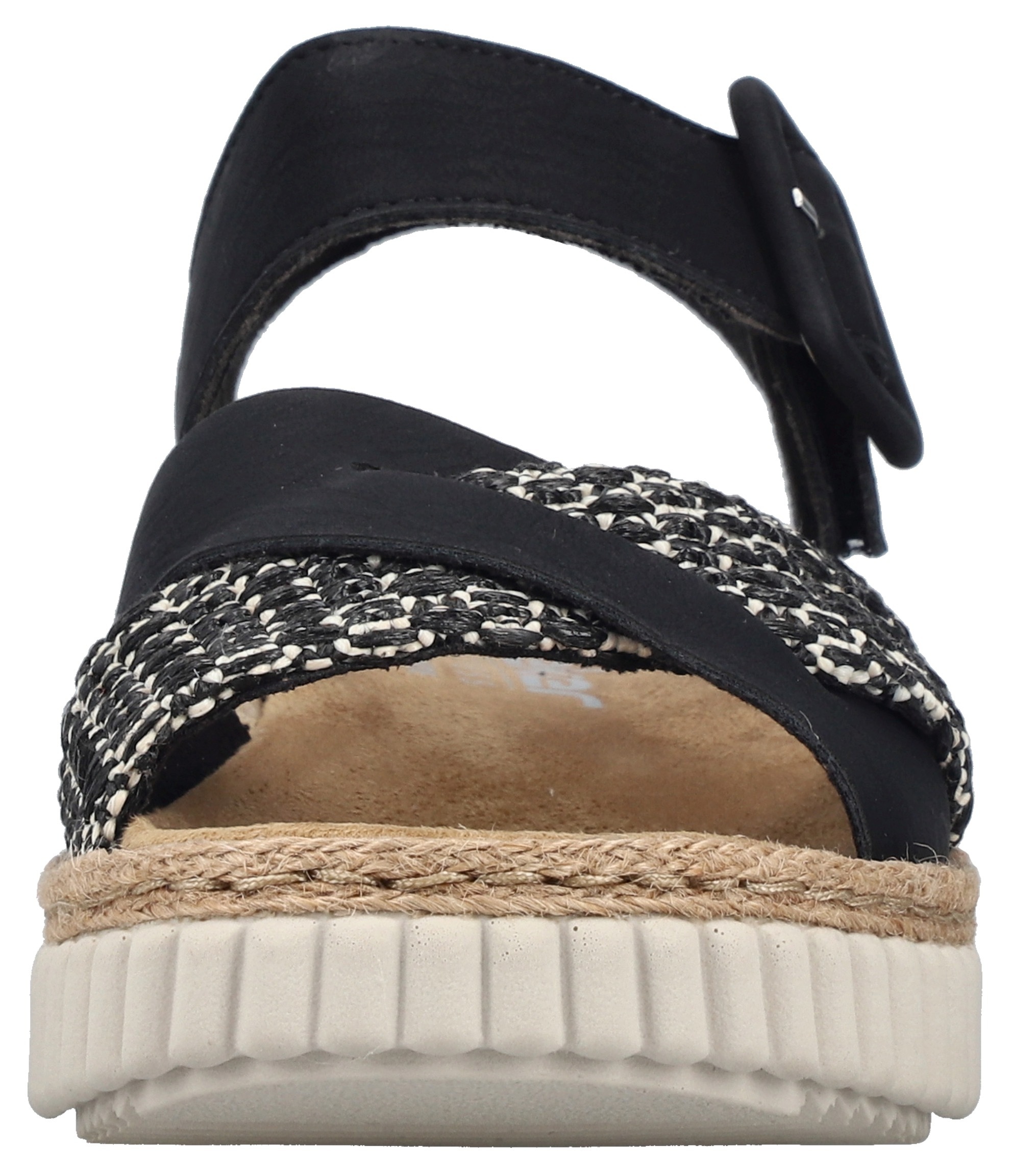 Rieker Sandals Black/Sand Size 41 3