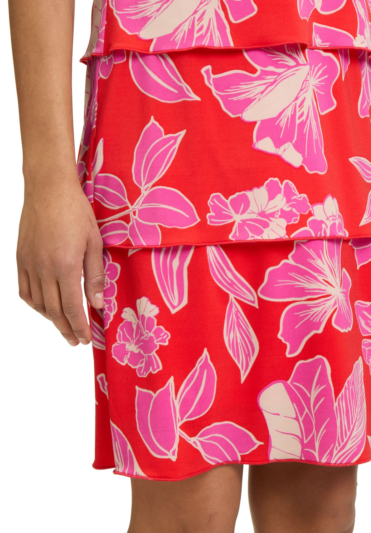 Betty Barclay Sommerkleid »Betty Barclay Damen Stufenkleid kurzarm«, Druck