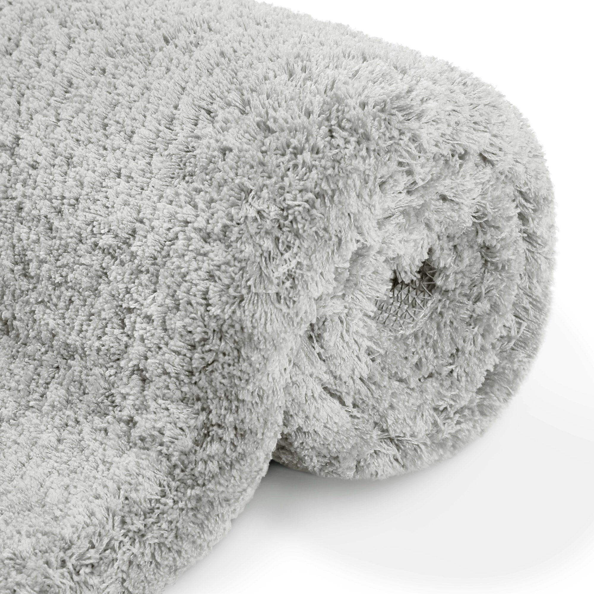 my home Badematte »Kaarin«, rutschhemmend beschichtet, schnell trocknend, Badteppich, getuftet, flauschig, hochflor, große Farbauswahl