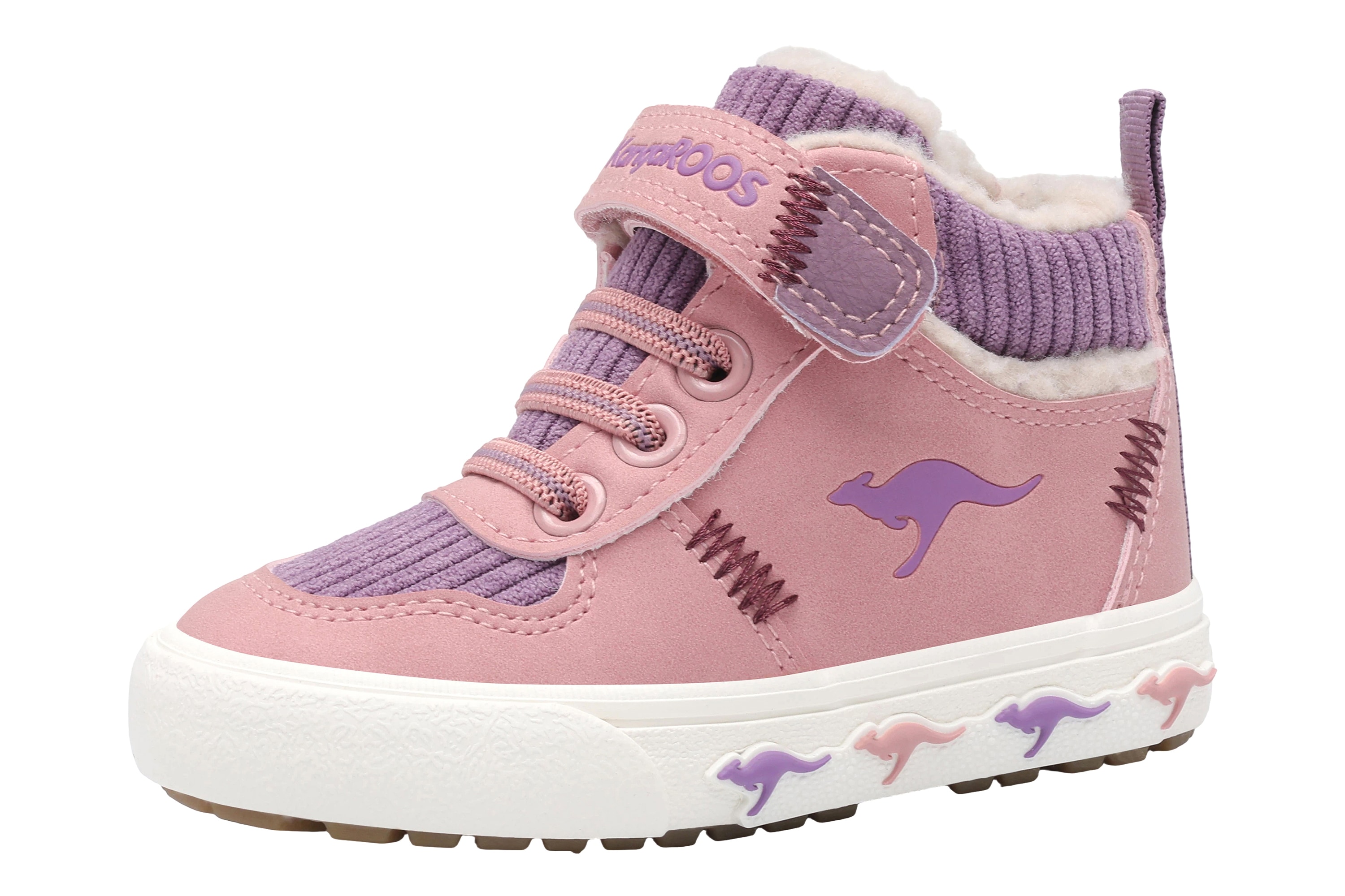 KangaROOS "Kavu Tori EV" Warmfutter, Reißverschluss,Winterschuhe, Schnürboots, Sneakerboots