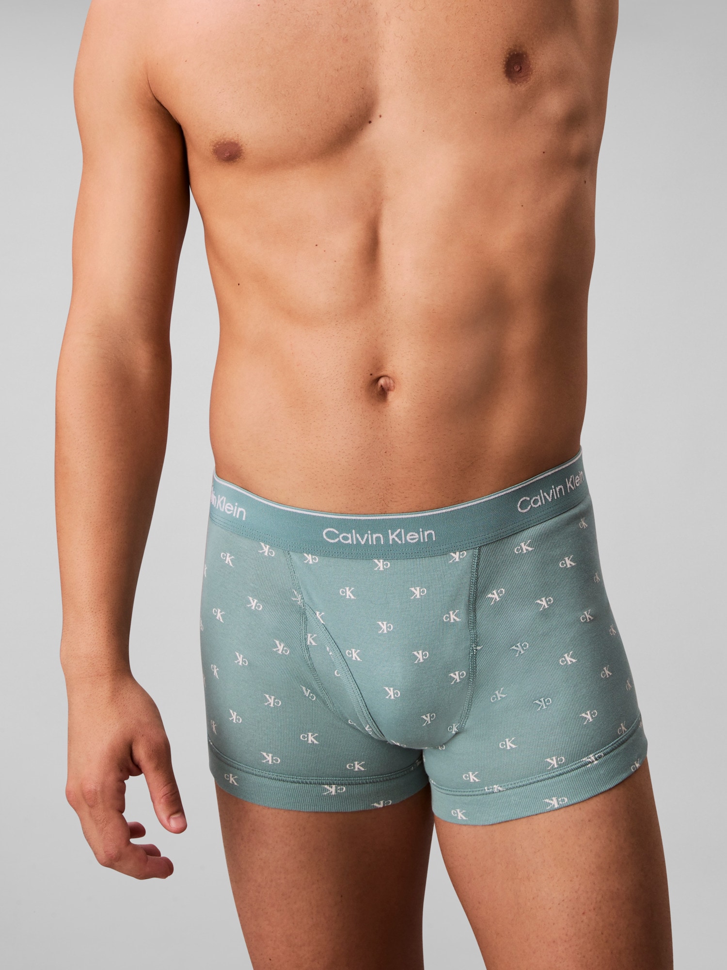Calvin Klein Underwear Trunk »TRUNK 3PK«, (Packung, 3er-Pack), mit Logo-Elastikbund