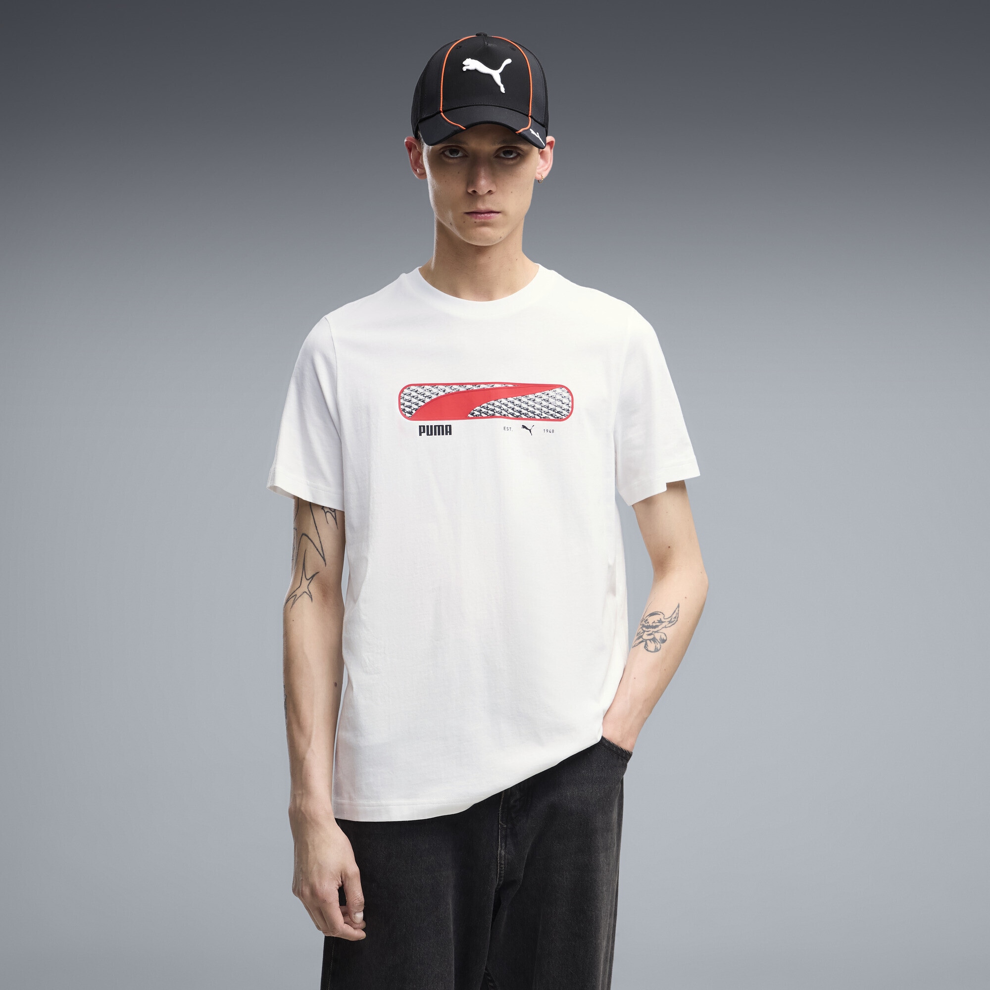 PUMA T-Shirt »PUMA Sport Logo Play T-Shirt Herren«