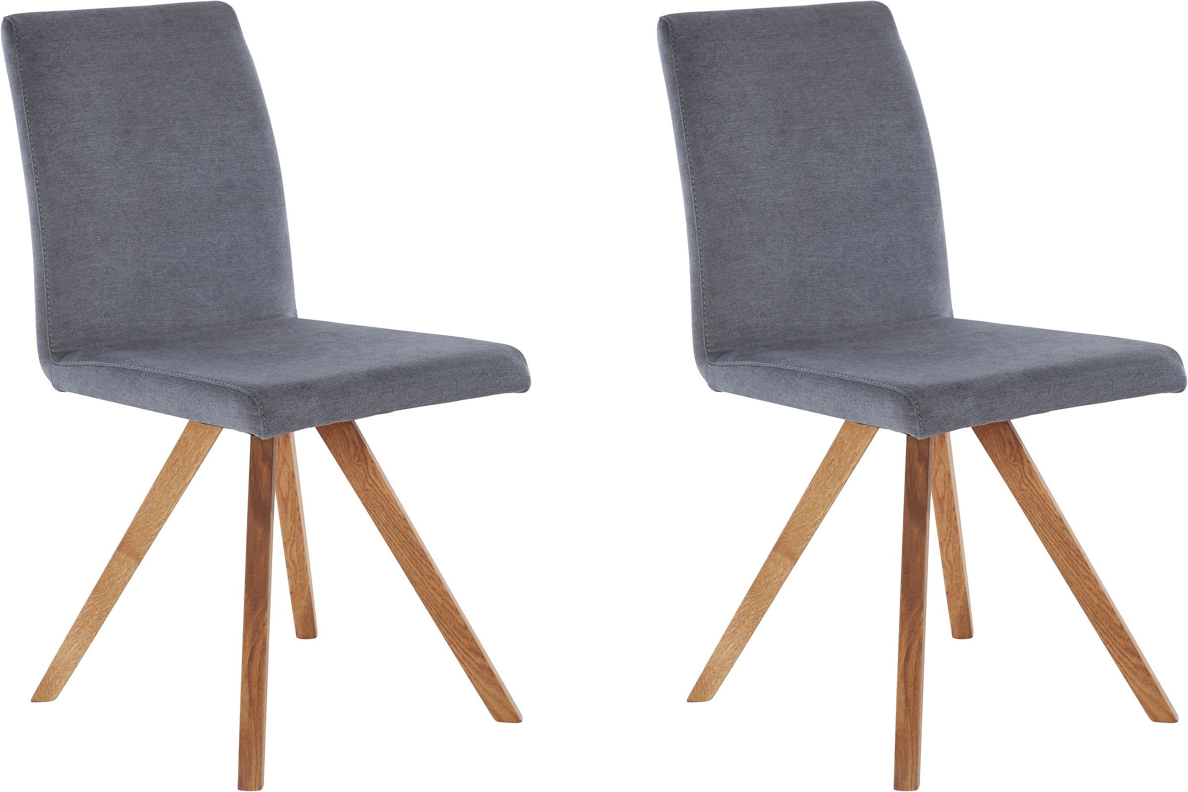 Home affaire Schalenstuhl "Rio" (Set) 2 Stk. Struktur fein Bezug in Kunstle günstig online kaufen